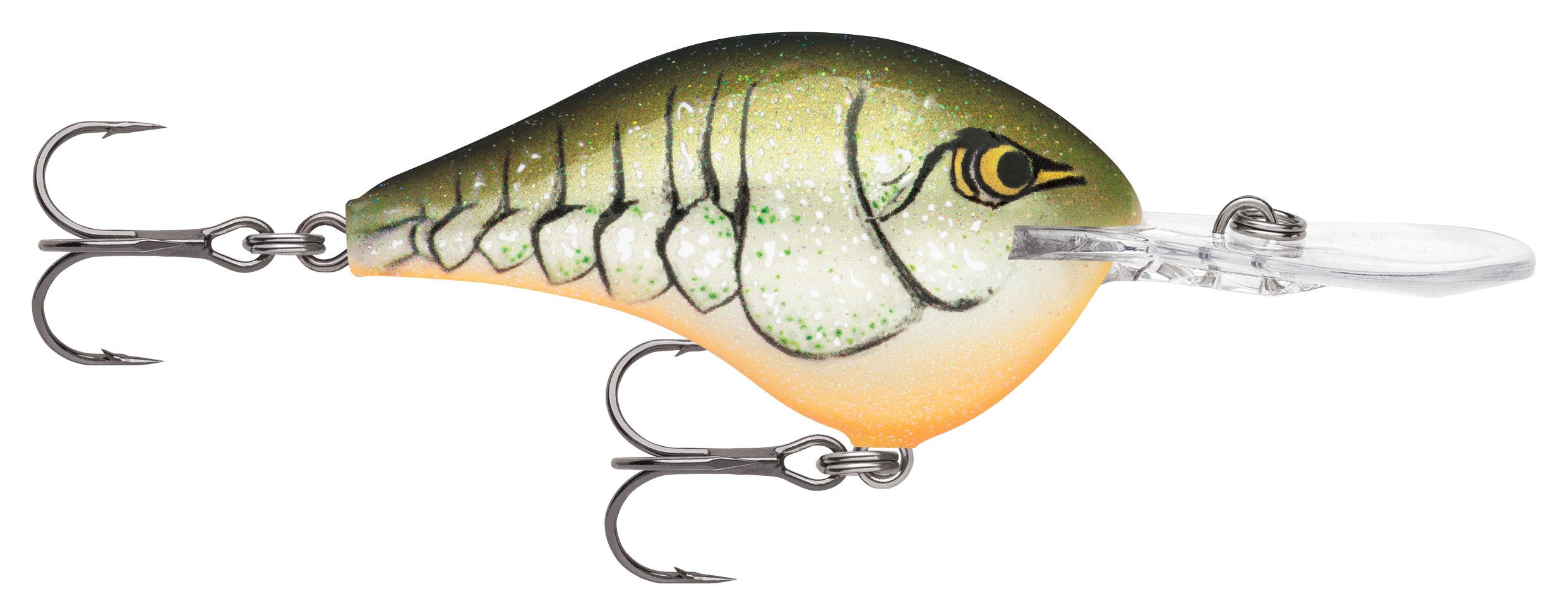 Image of Rapala DT Dives-To Series Crankbait - Rootbeer Crawdad - 2-1/4″ - 3/5 oz. - 10'