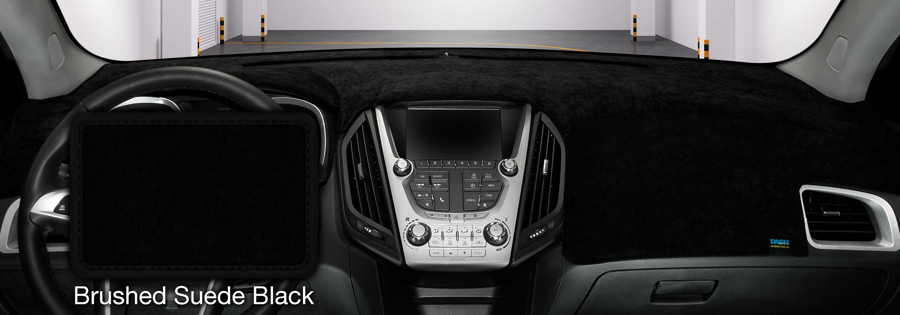 Dash Designs Brushed Suede Dashboard Cover