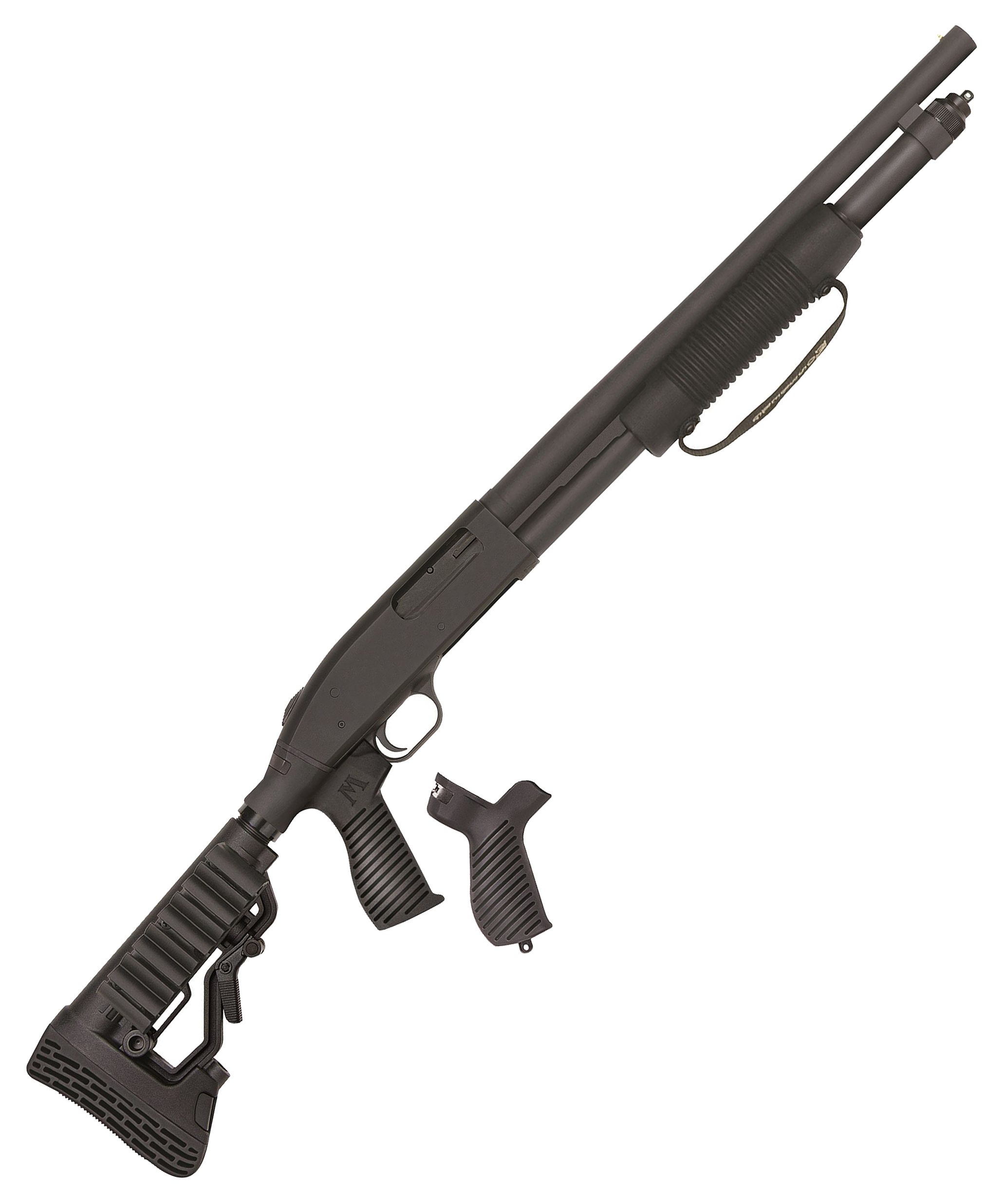 Mossberg 590 7-Shot Pump-Action Shotgun with FLEX Pistol Grip