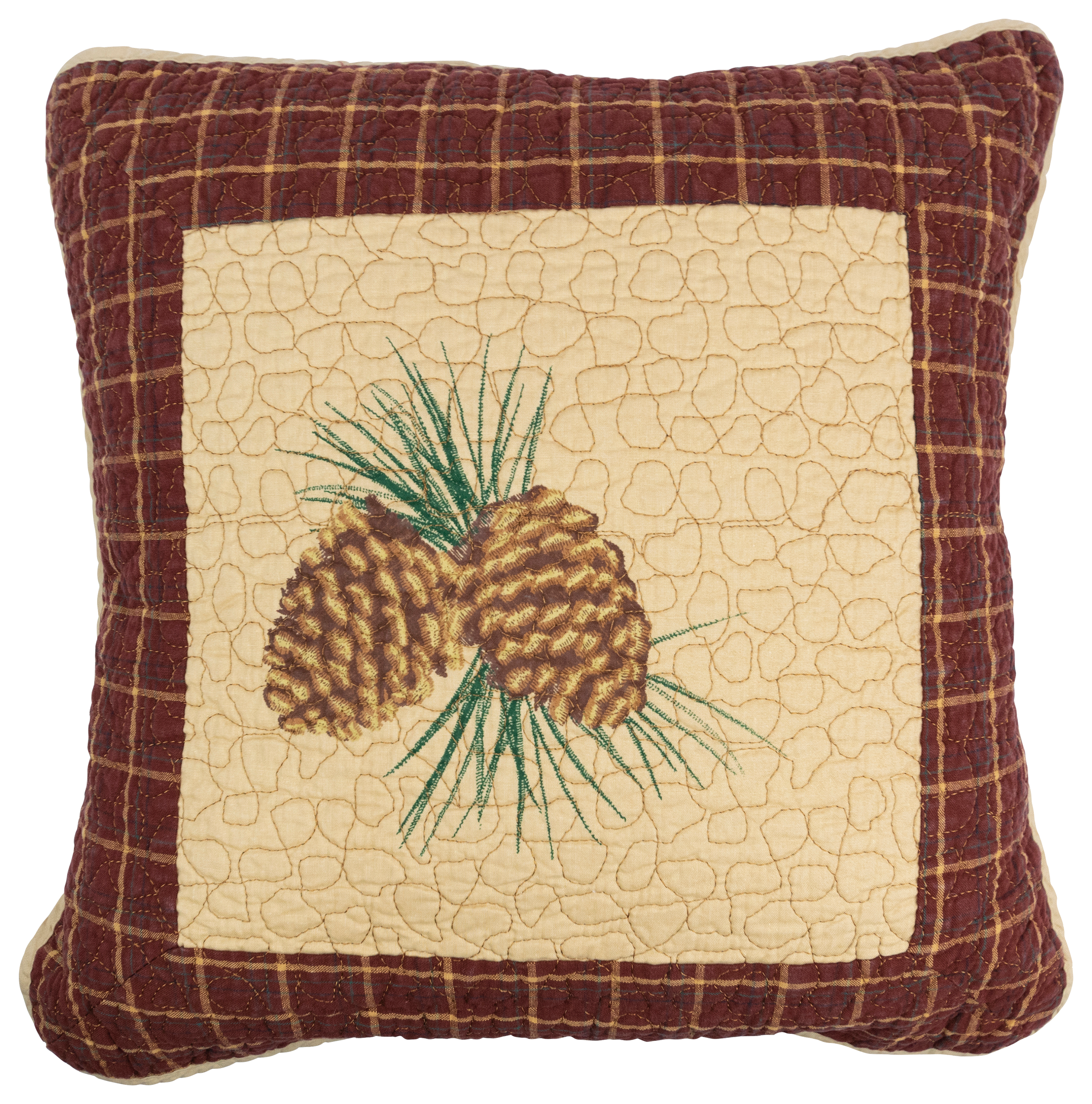 Donna Sharp Pine Lodge Bedding Collection Pine Cone Pillow