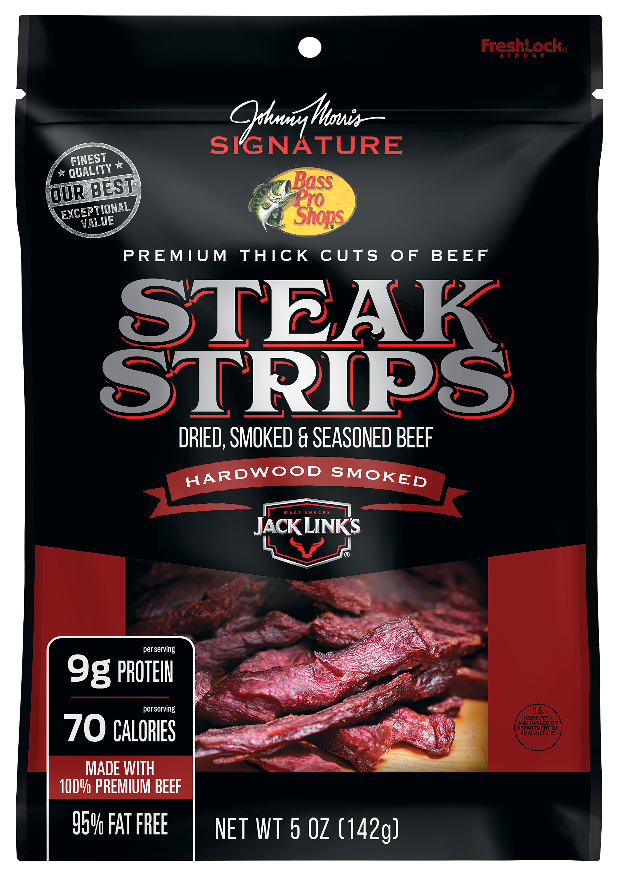 Bass Pro Shops Johnny Morris Signature Steak Strips - 5 oz.