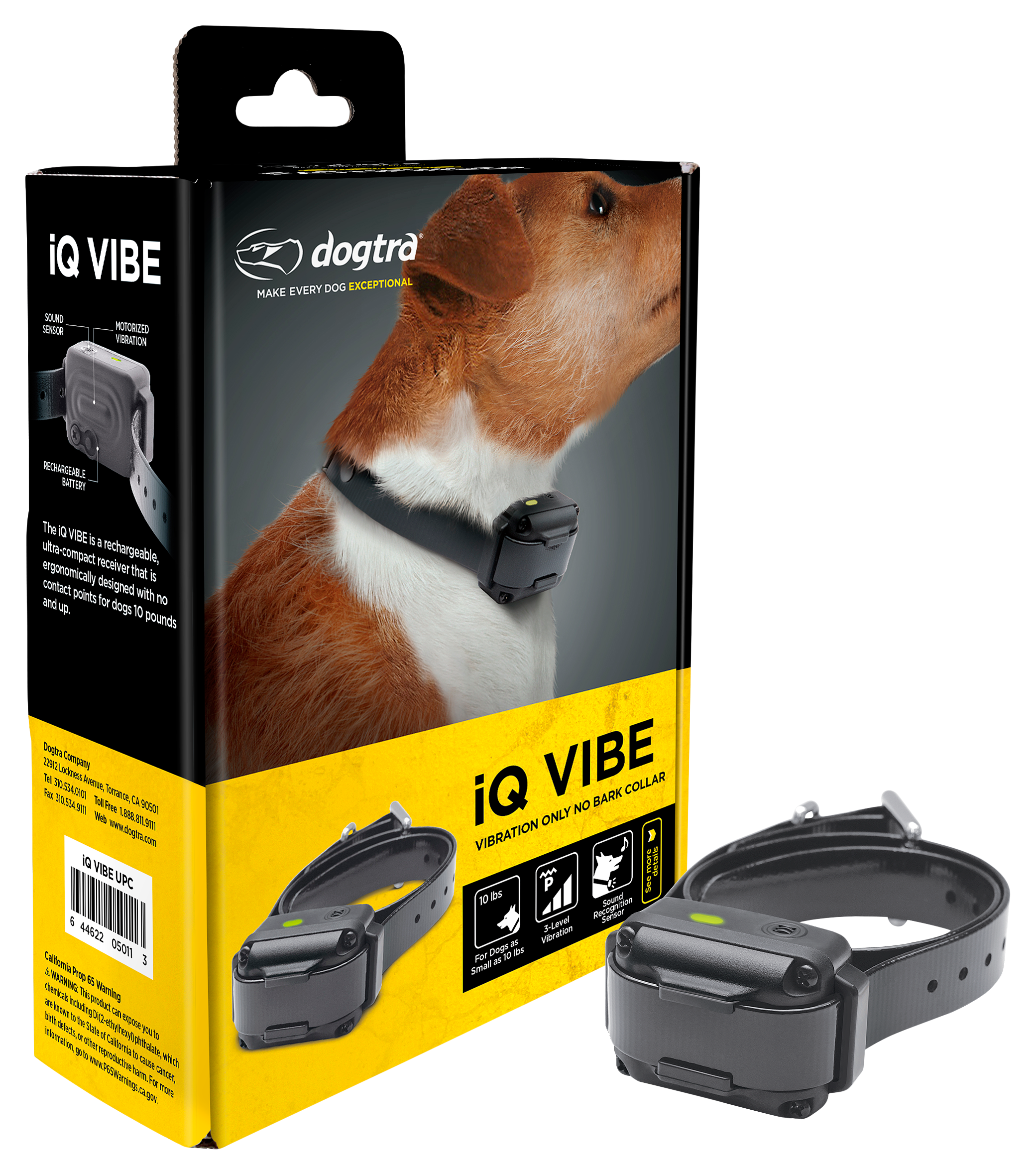 Dogtra iQ VIBE No Bark Dog Training Collar - Dogtra