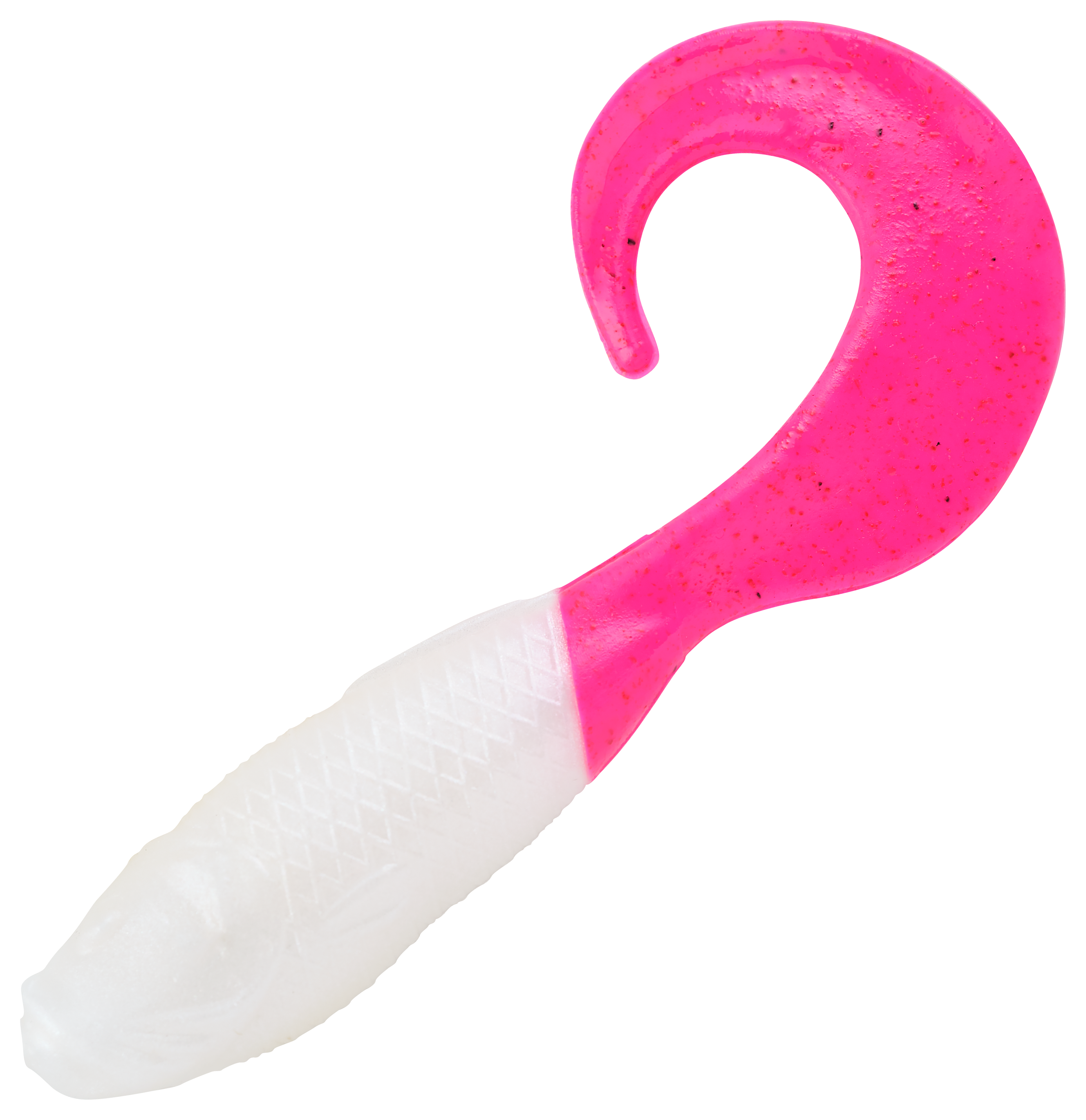 Image of Berkley Saltwater Gulp! Swimming Mullet - Pearl White/Pink - 4″ - 10 Pack