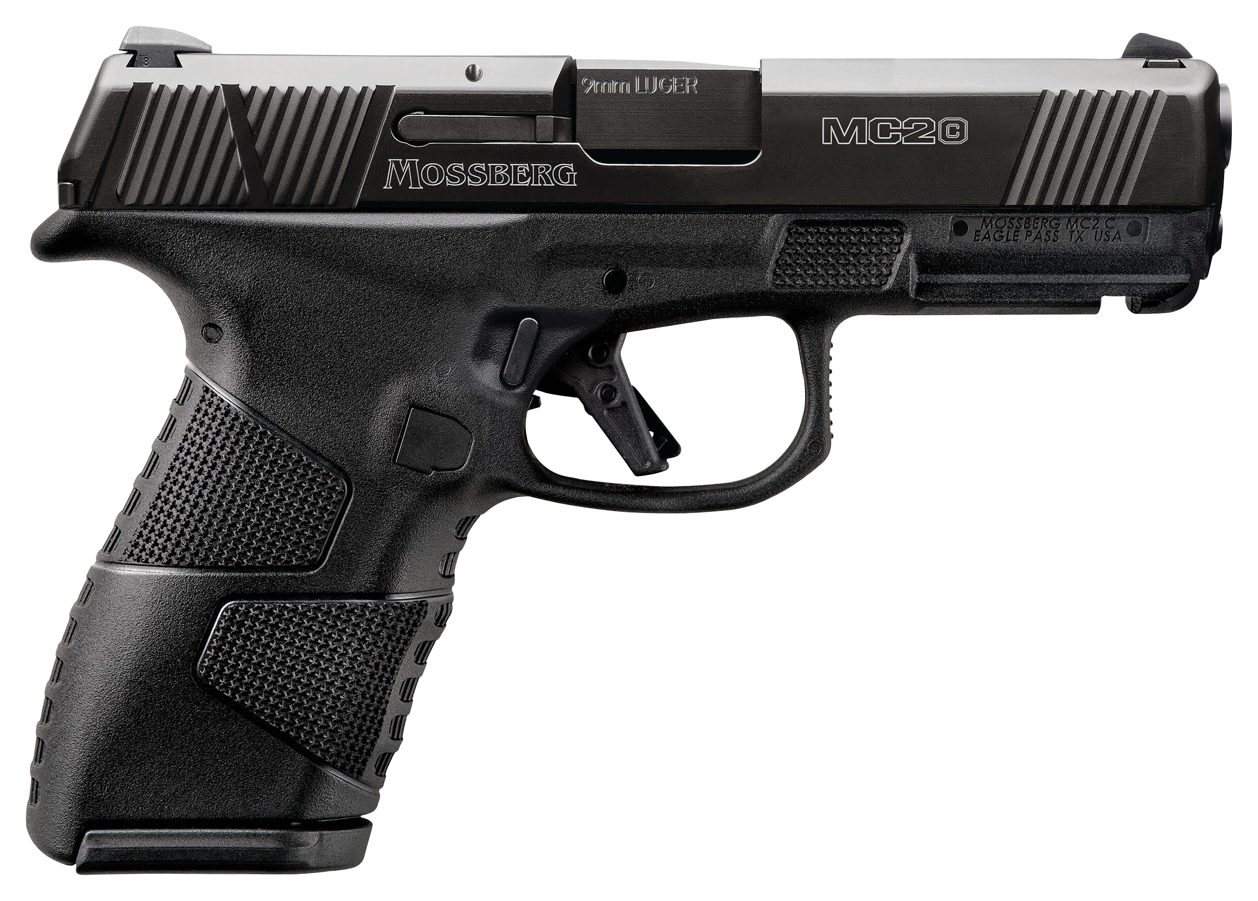 Mossberg MC2c Compact Semi-Auto Pistol with Manual Safety - Mossberg