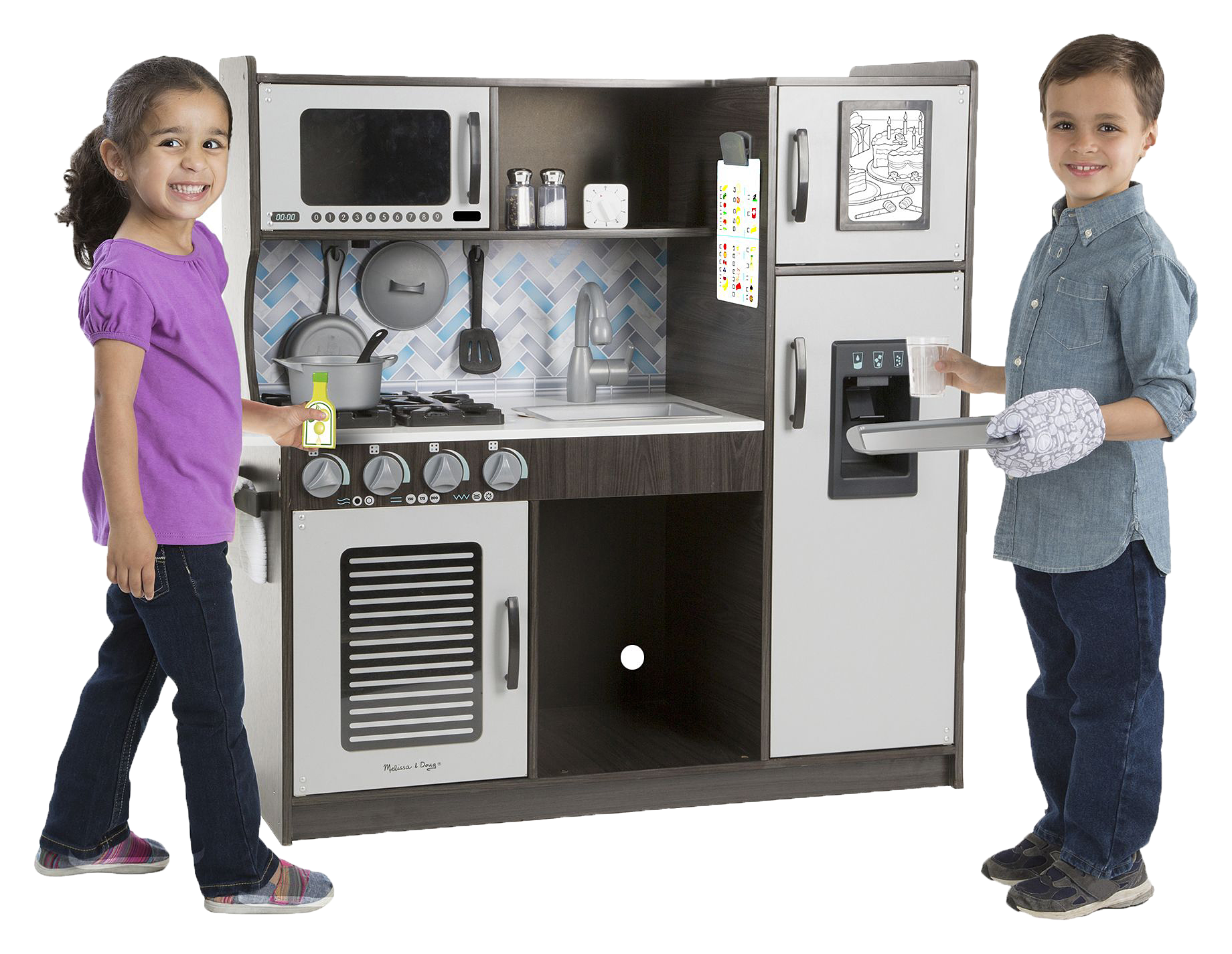 Melissa &Doug Chef's Kitchen - Charcoal