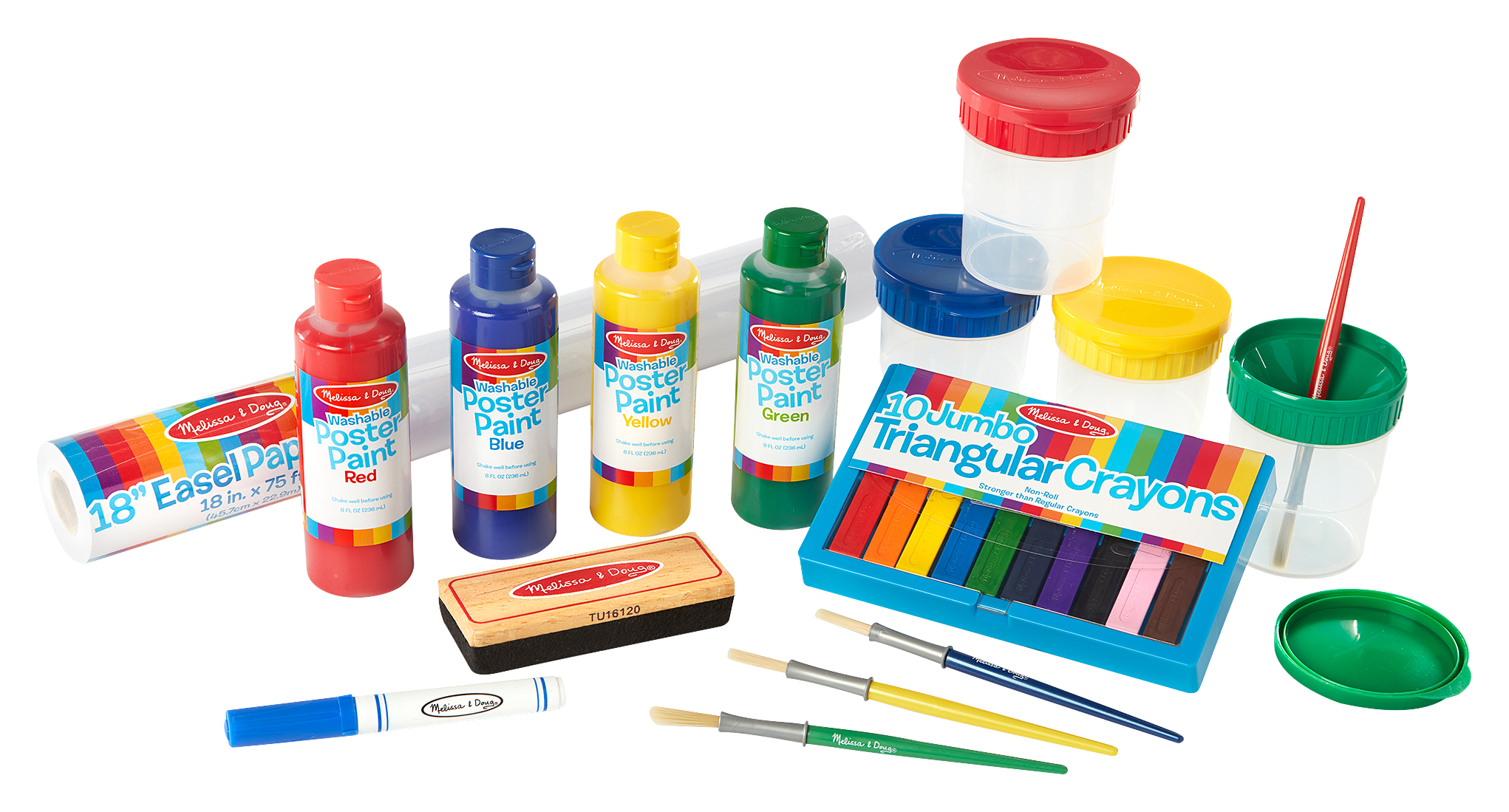 Image of Melissa &Doug Easel Companion Accessory Set for Kids