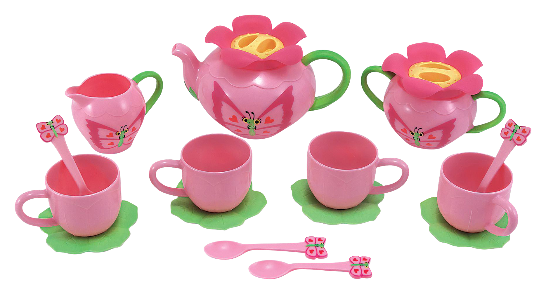 Melissa and Doug Bella Butterfly Pretend Play Tea Set