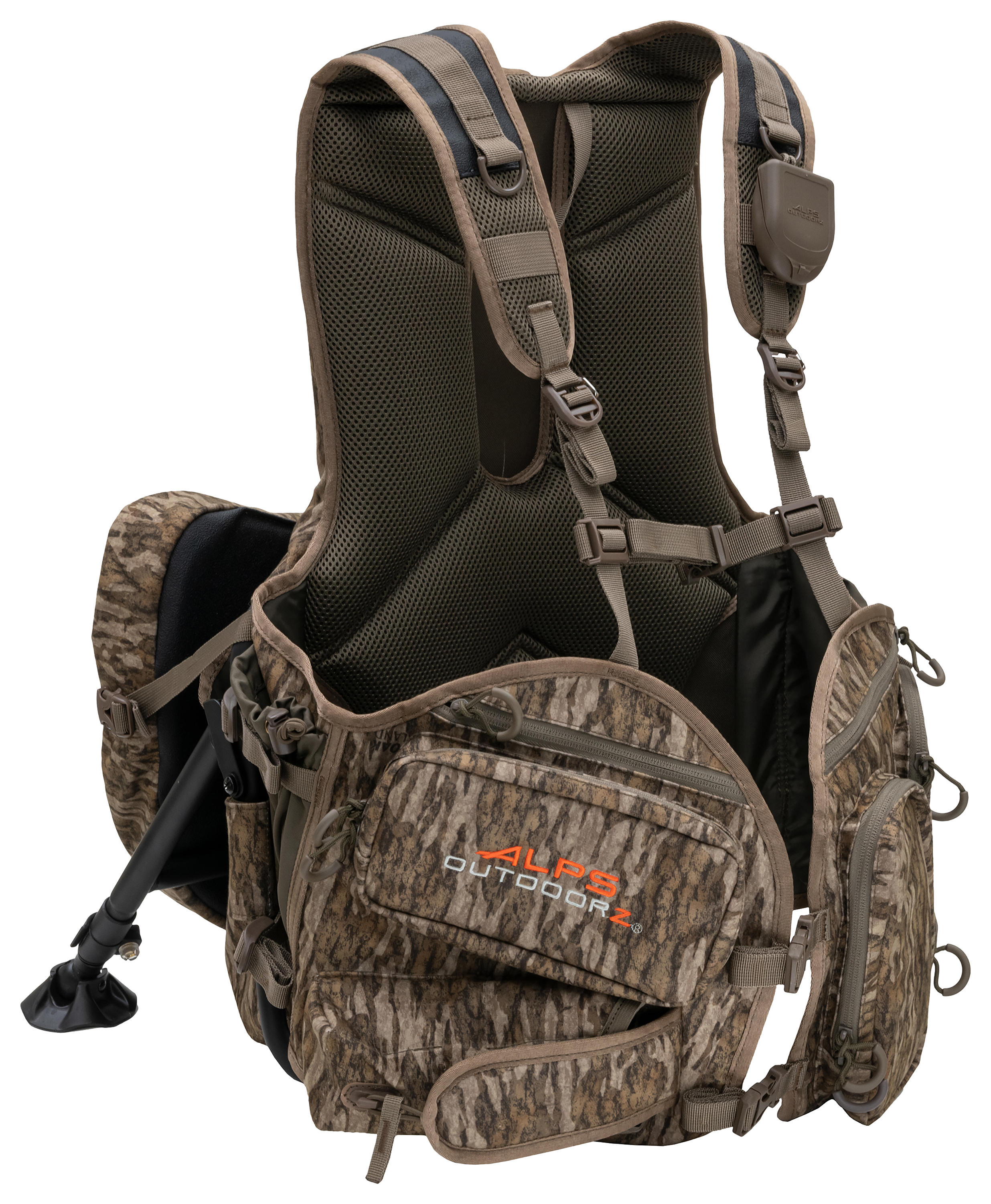 ALPS OutdoorZ Grand Slam Turkey Vest for Men - Mossy Oak Bottomland - XL - ALPS Outdoorz