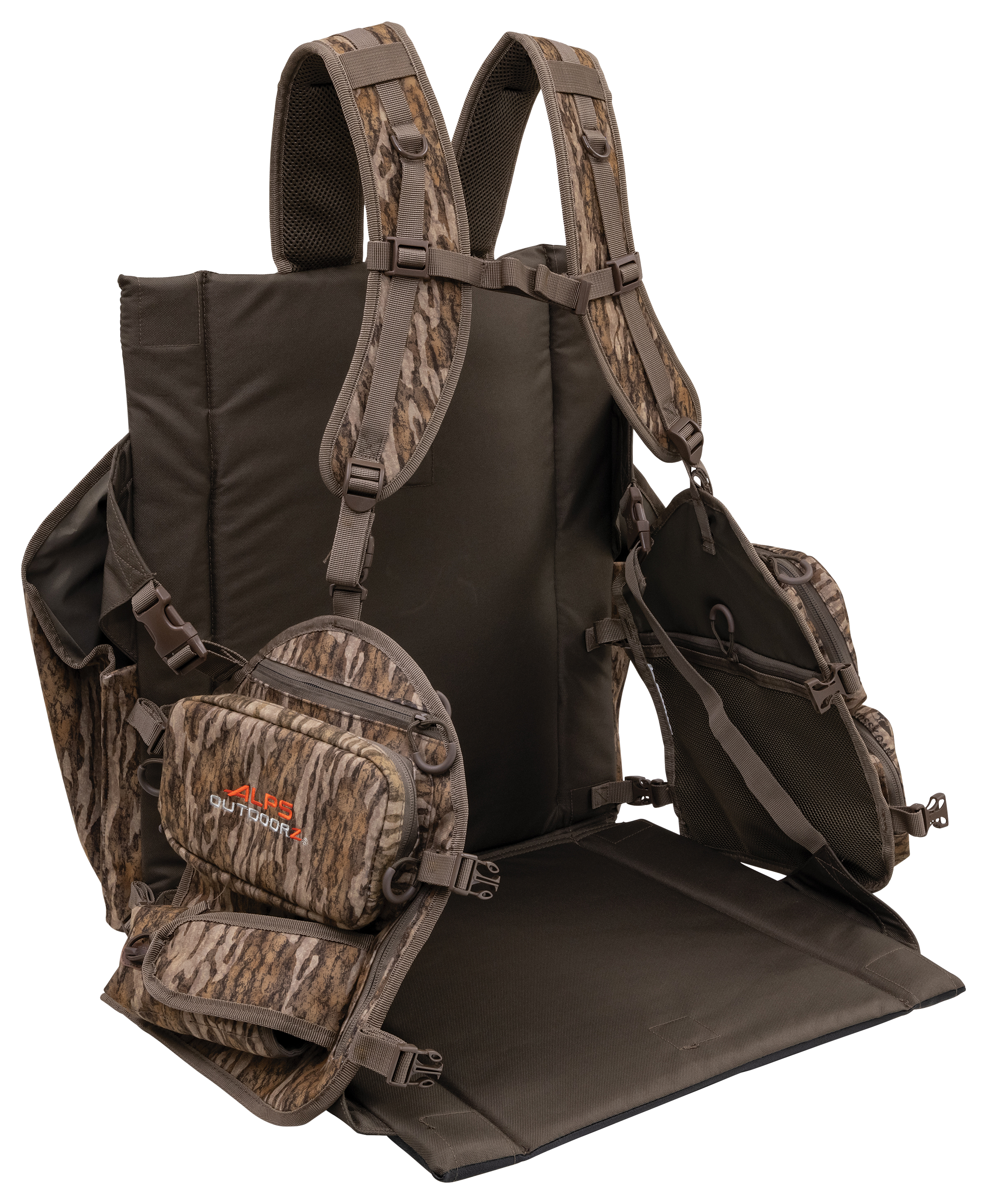 ALPS OutdoorZ Impact Turkey Vest for Men - Mossy Oak Bottomland - ALPS Outdoorz