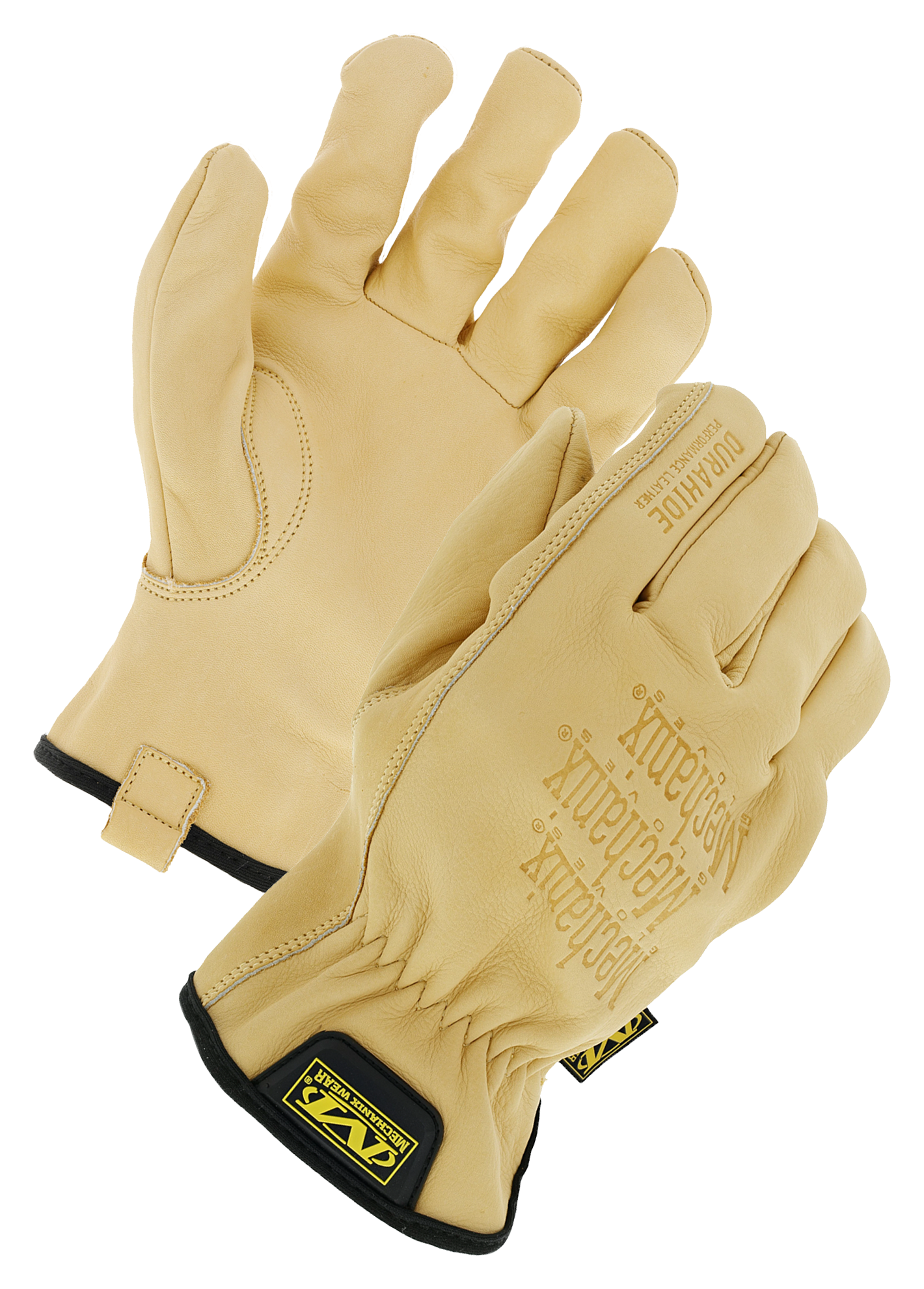 Mechanix Durahide Cow Driver Gloves for Men - Brown - S - Mechanix