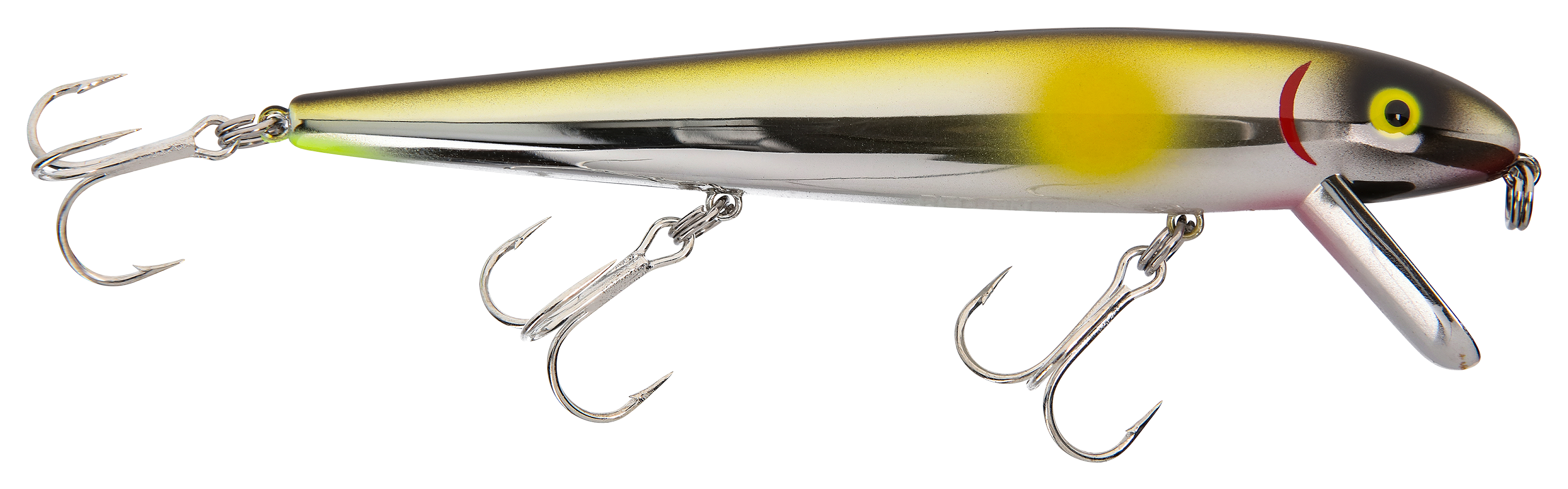 Image of Cotton Cordell Red Fin Minnow - 5″ - Black Chrome Ayu