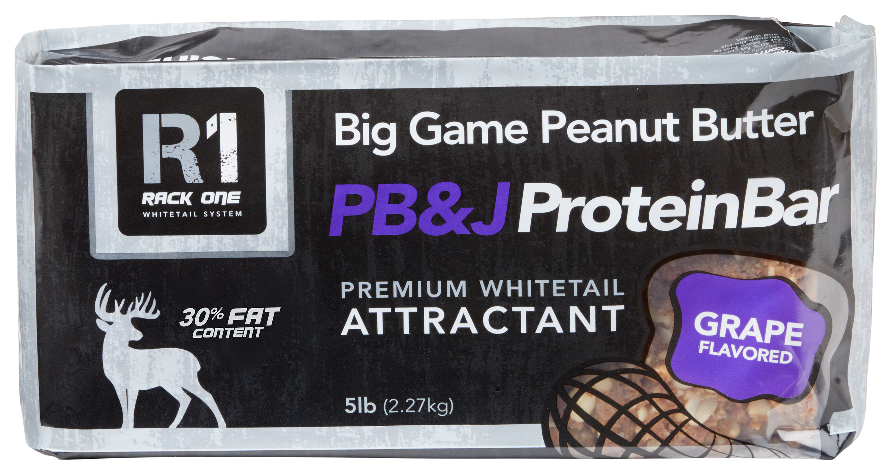 Rack One Big Game Peanut Butter PB&ampJ Grape Flavor Deer Attractant Bar