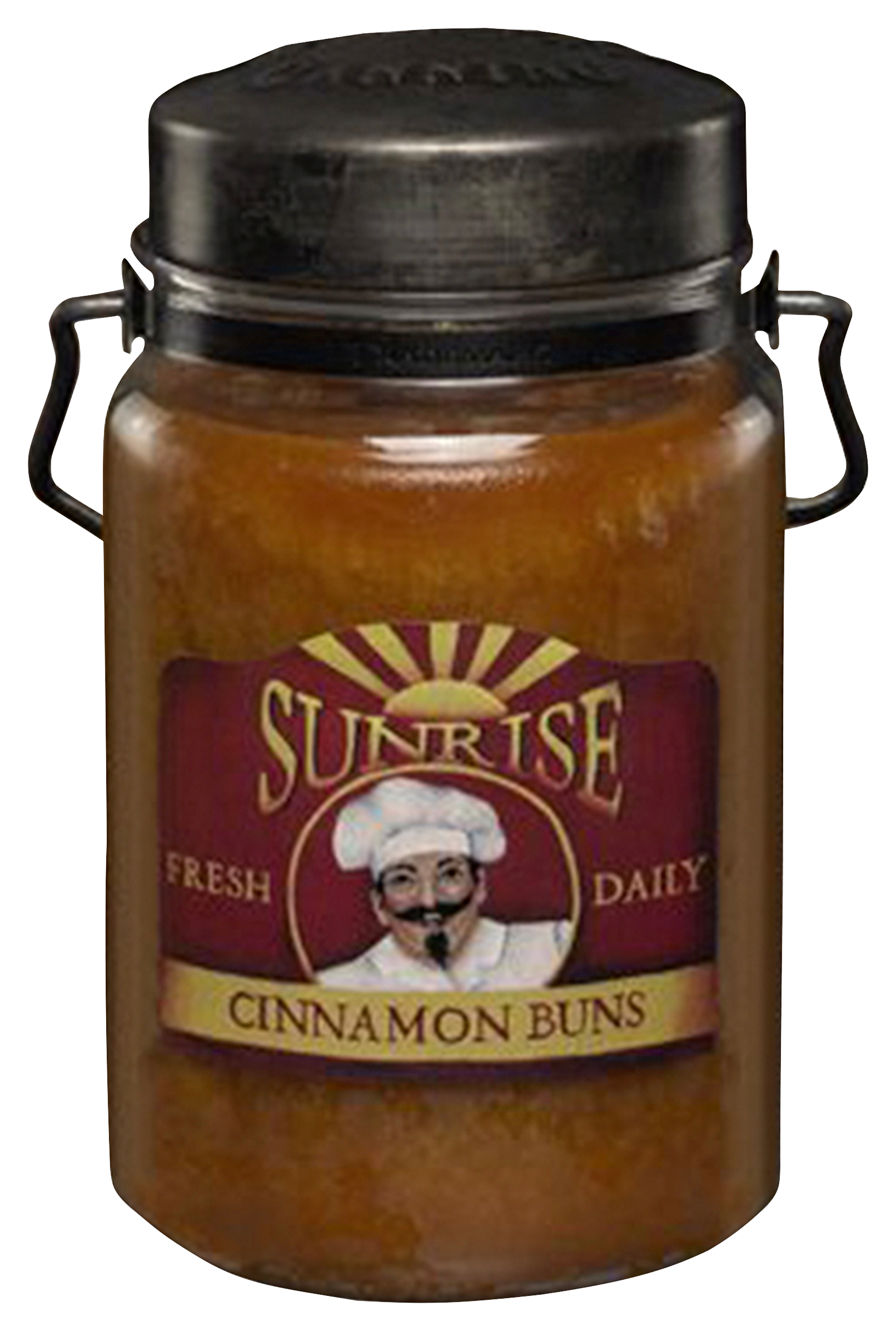 McCalls Sunrise Cinnamon Bun Classic Jar Candle - 26 oz.