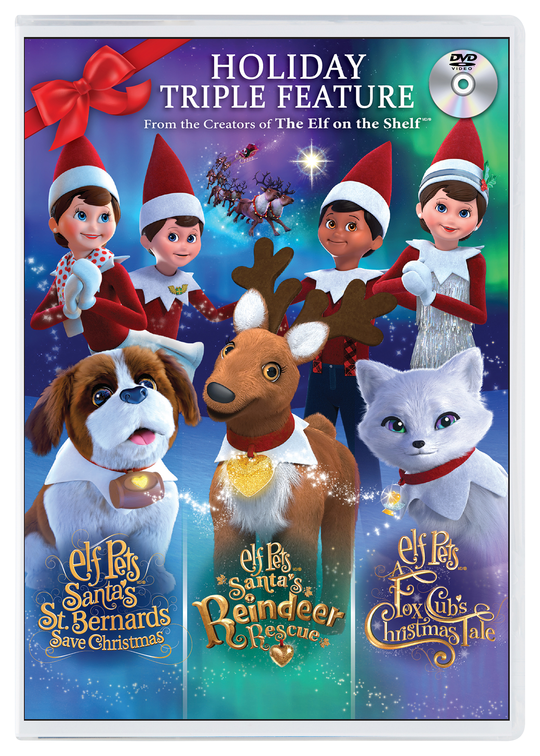 The Elf on the Shelf Elf Pets Triple Pack DVD