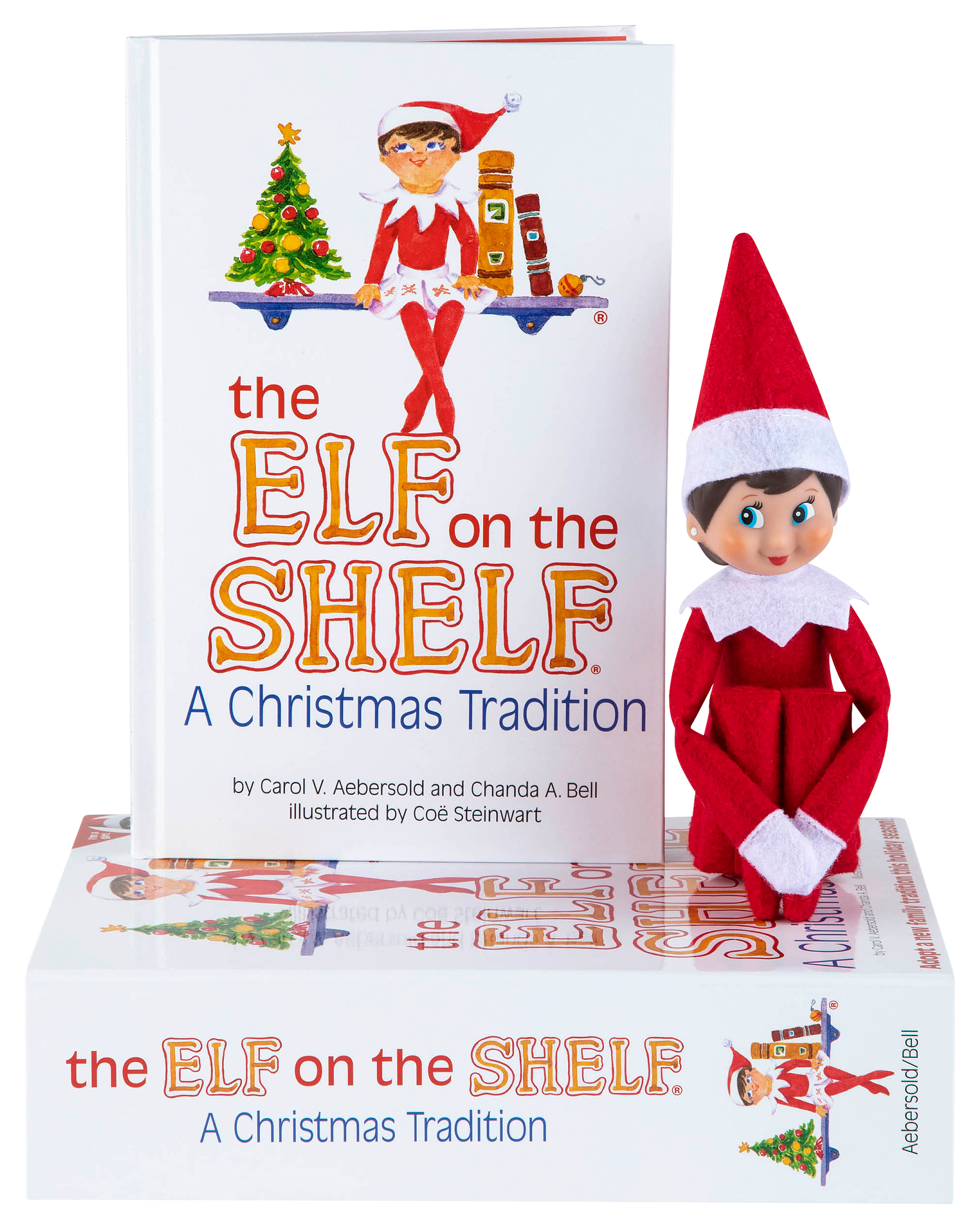 The Elf On The Shelf Keepsake Box Set - Girl Elf, Light Complexion