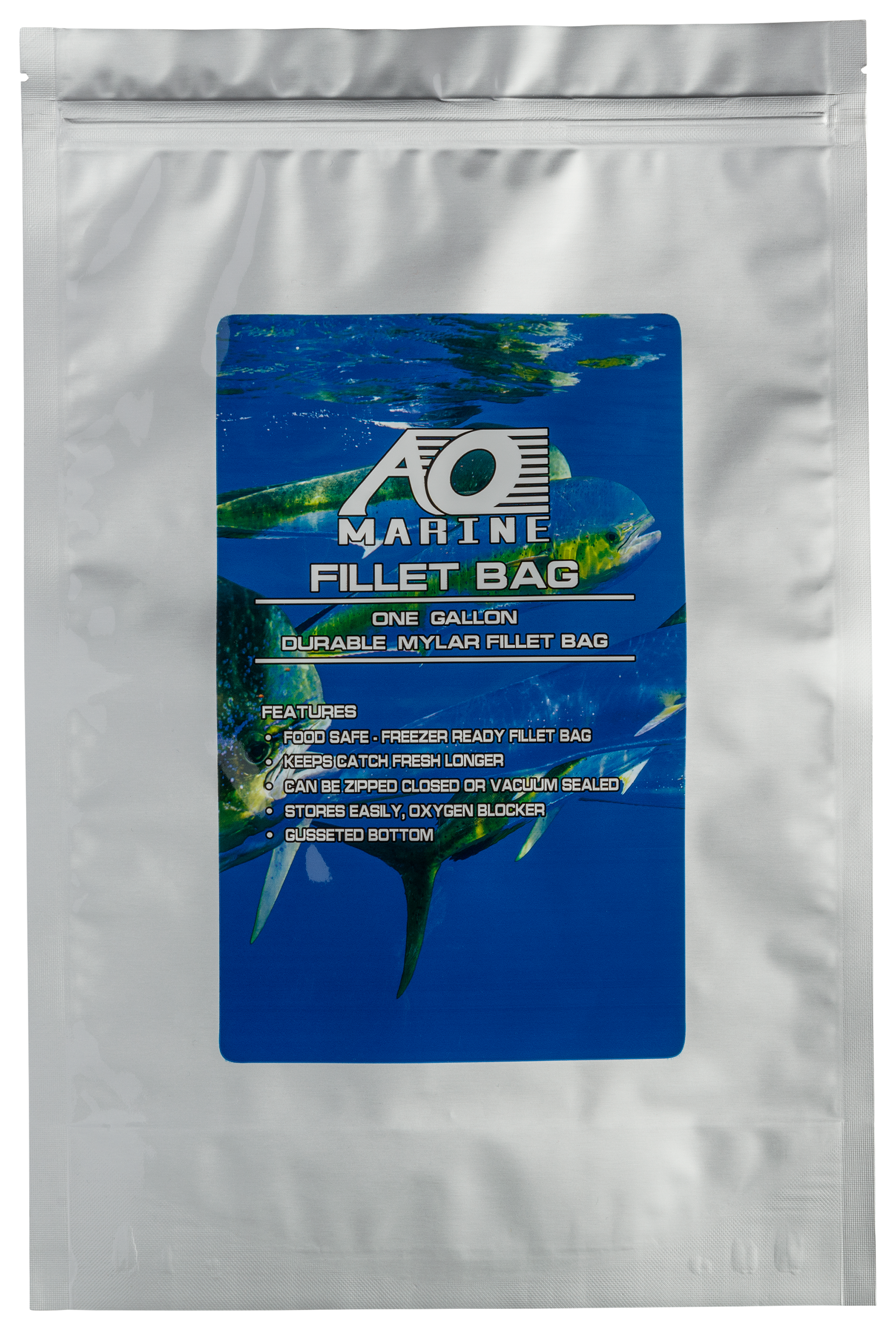 AO Marine Mylar Fillet Bags - 12 Pack