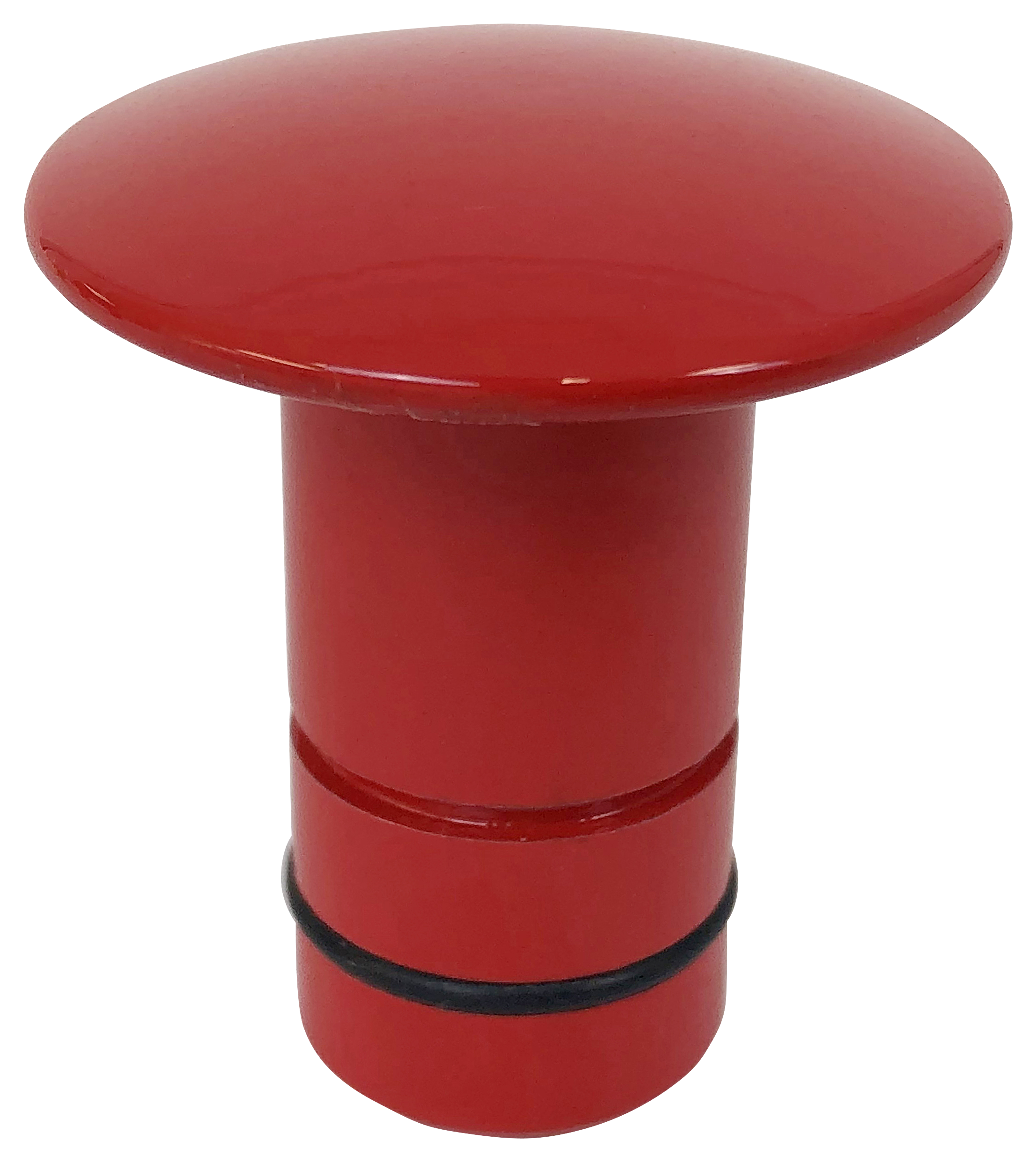 Image of Bob's Machine Pedestal Seat O-Ring Sealed Deck Plug - Red - 0.75'