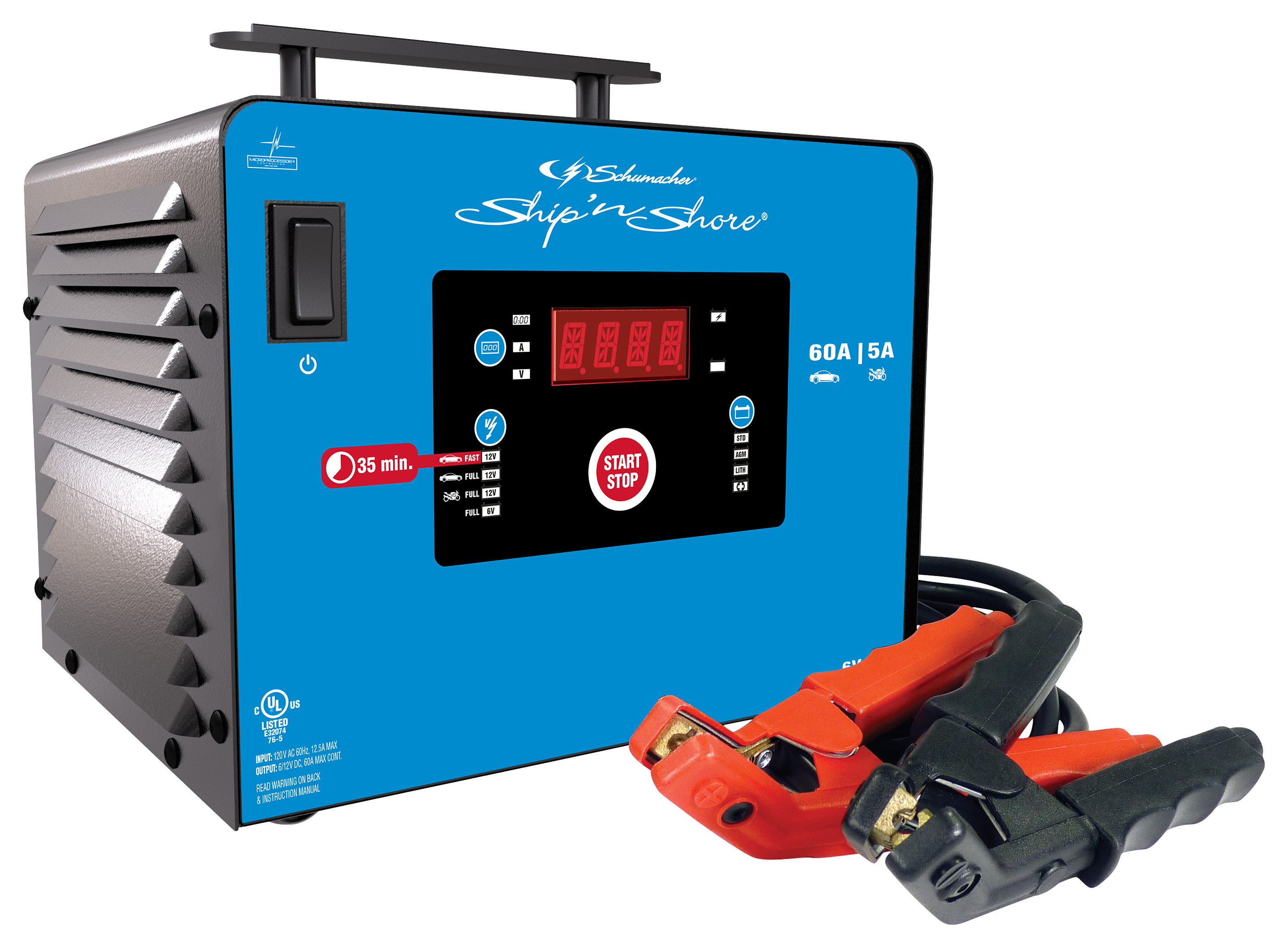 Ship n Shore 6V/12V 60A Fast Charger