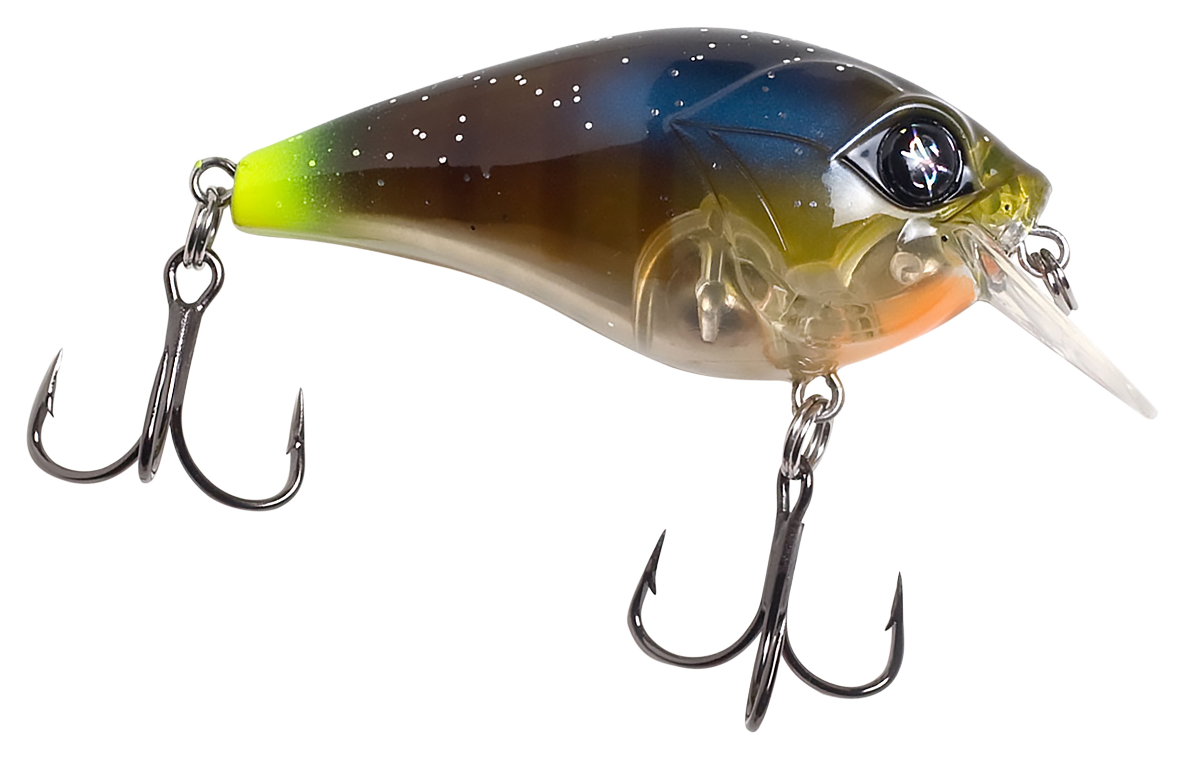 Googan Squad Banger Square Bill Crankbait - 2-1/4 - Ghost Gill