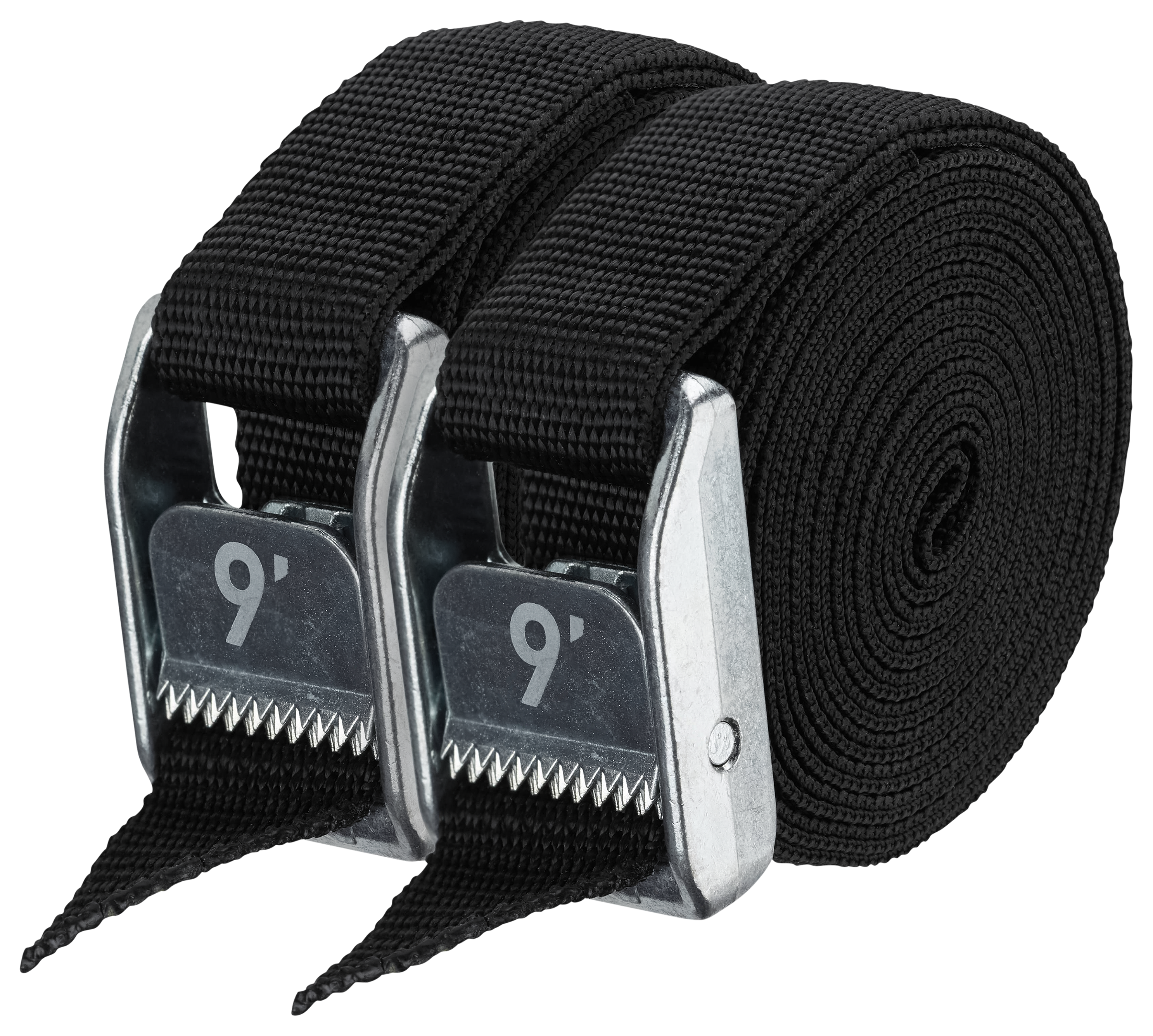 Image of NRS 1″ HD Tie-Down Straps - Stealth Black - 9'