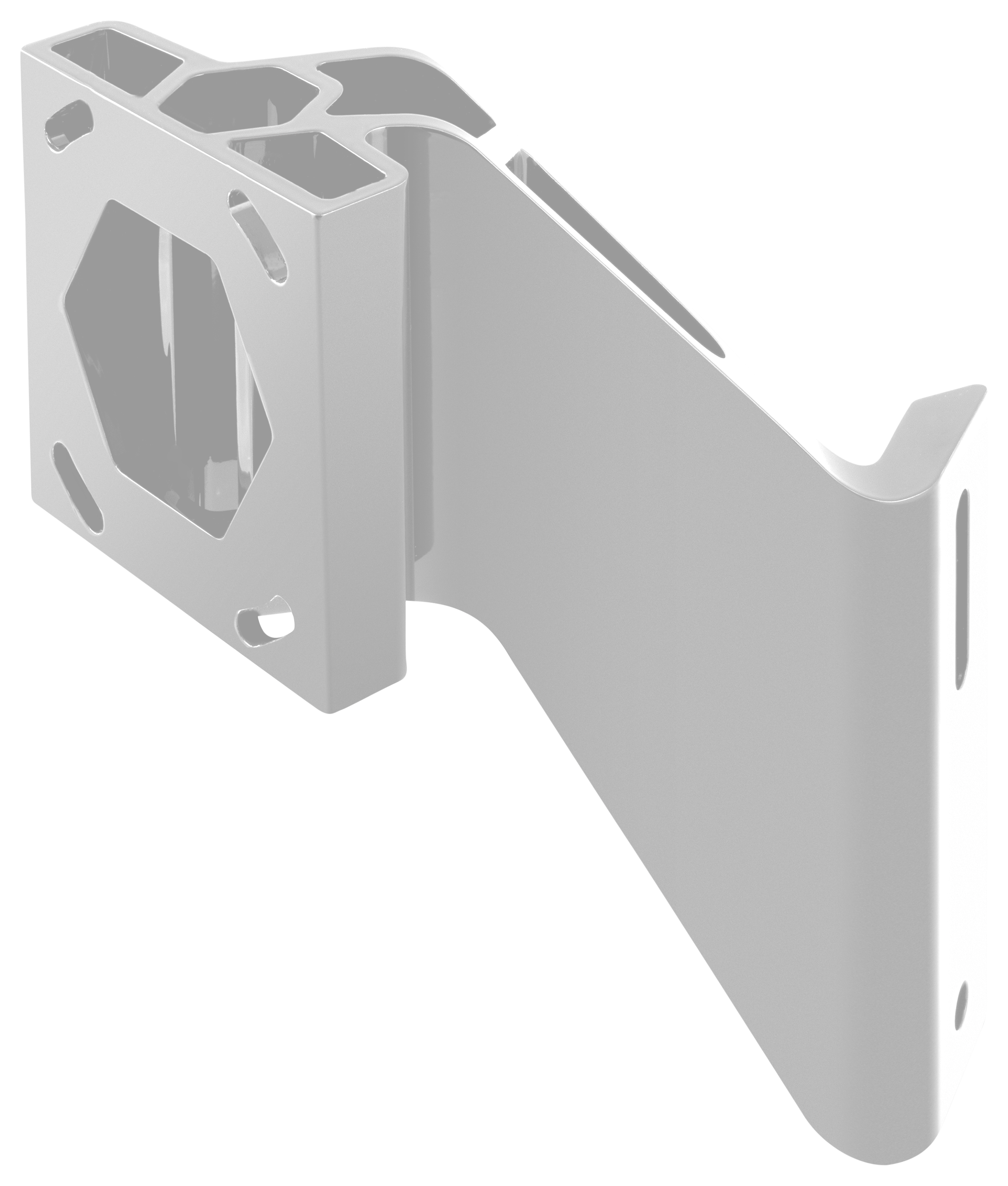 Image of Minn Kota Raptor Jack Plate Adapter Bracket - Portside 6' bracket - White