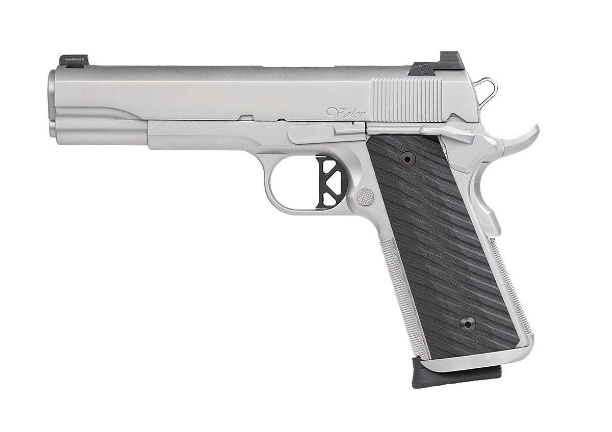 Dan Wesson Valor 1911 SemiAuto Pistol  Bead Blasted Stainless Steel