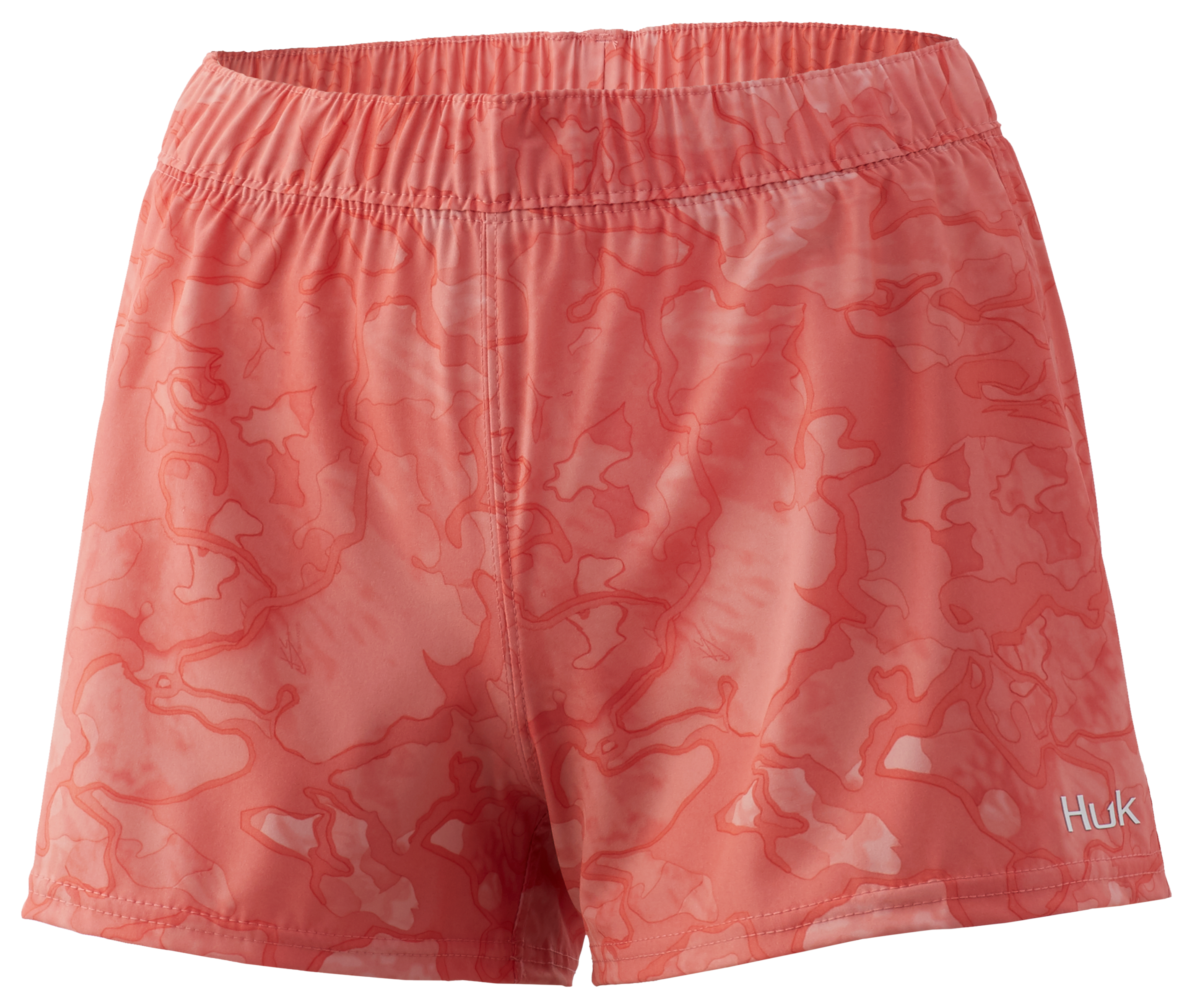 Huk Ashley Shorts for Ladies - Current Bimini Camo - S