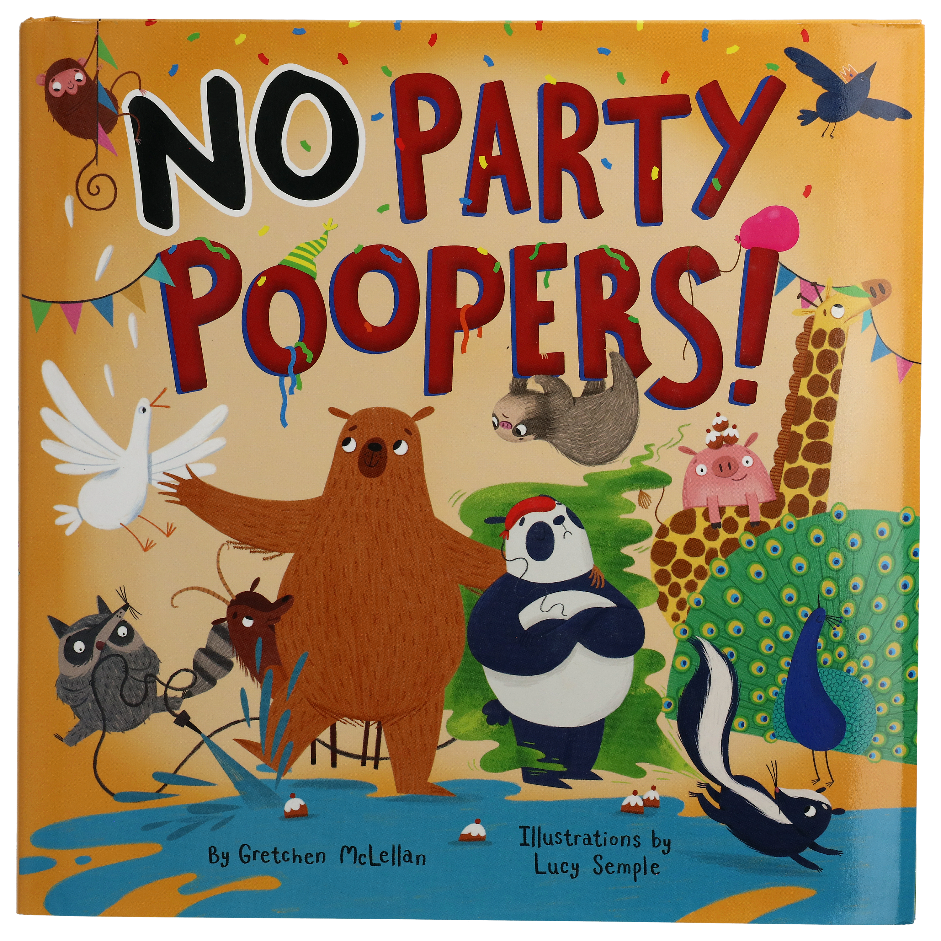 No Party Poopers! Book for Kids by Gretchen McLellan