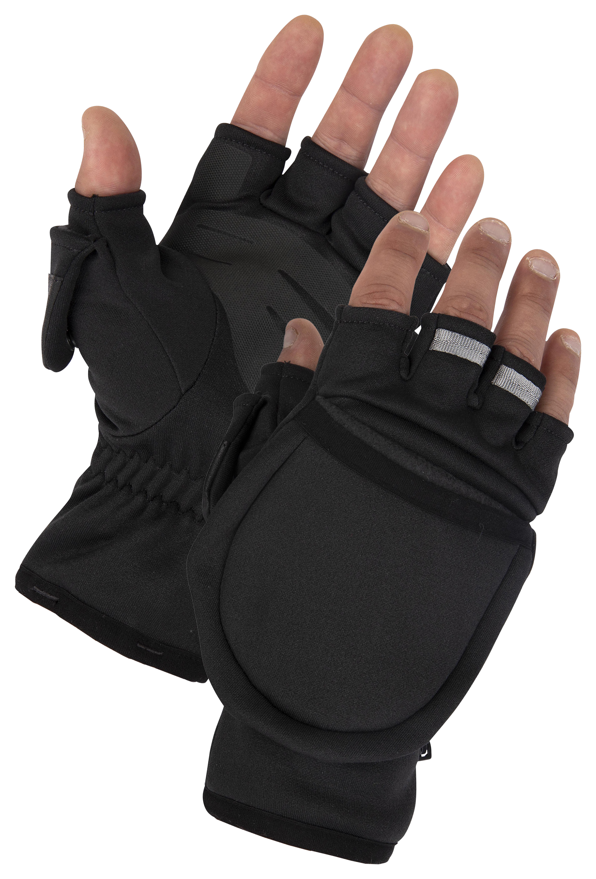 Image of Simms Freestone Foldover Mitts - Black - XL