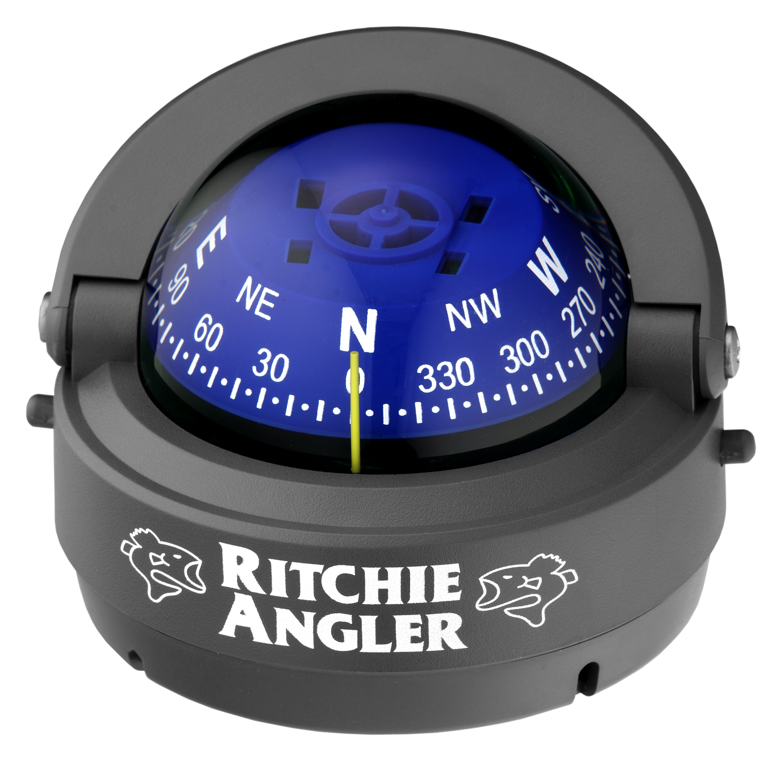 Ritchie Angler Compass - Surface Mount - Push Button Removal