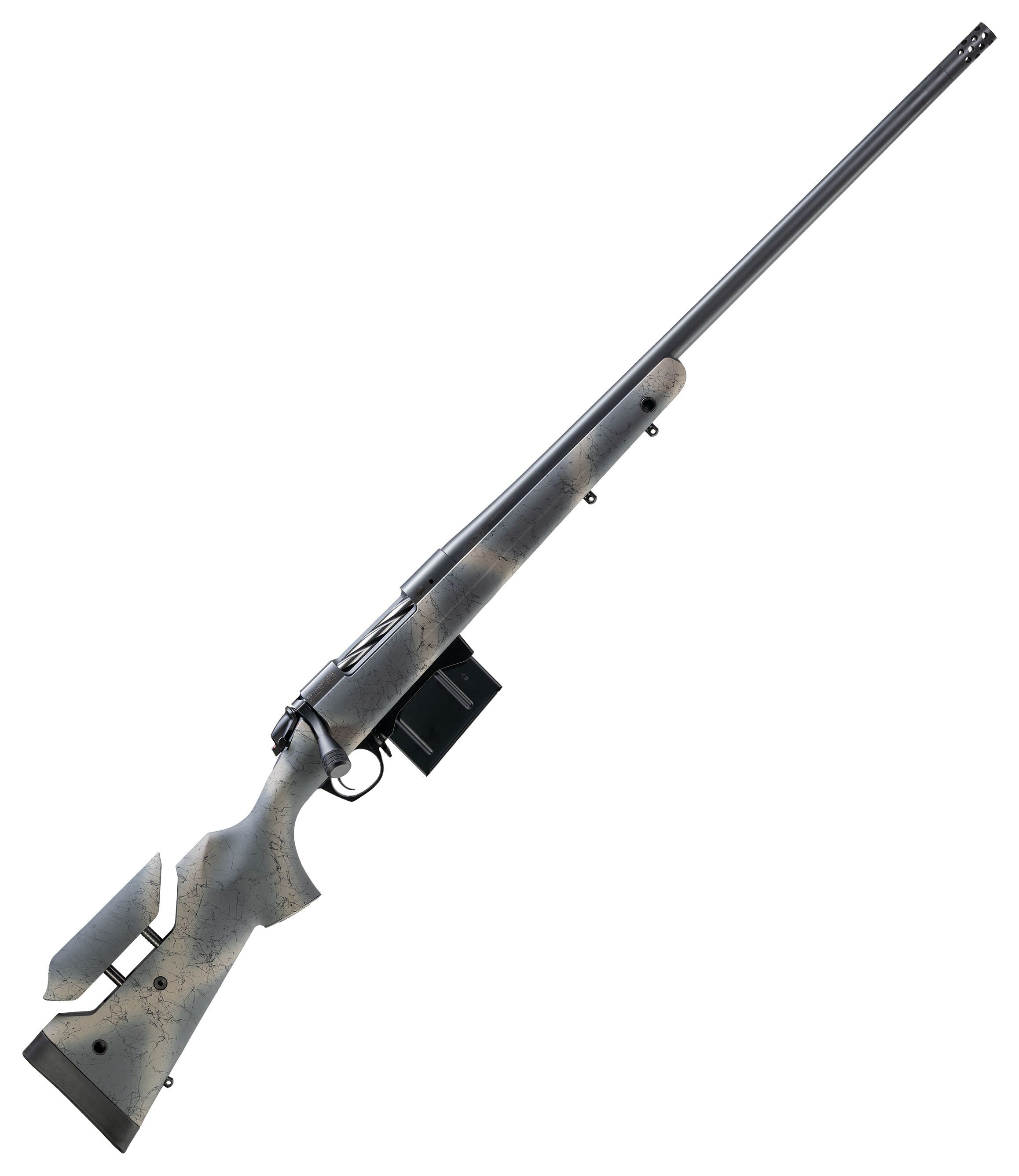 Image of Bergara B-14 Wilderness Terrain Bolt-Action Rifle - 7mm Rem Mag - 24″ - Bergara Camo