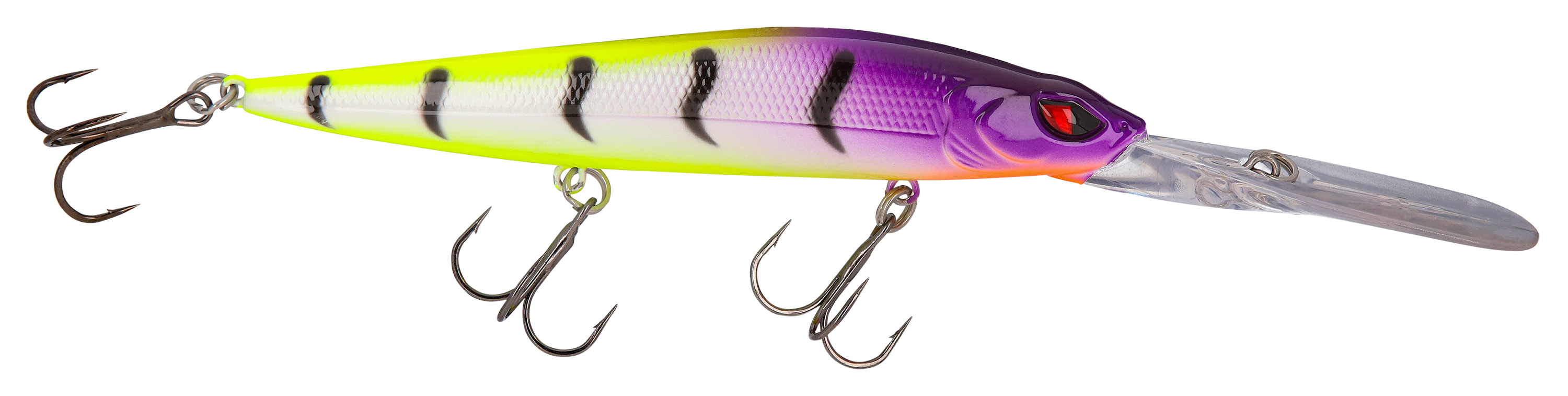 Image of Bass Pro Shops XPS Mean Eye Walleye Series Deep-Running Minnow - 4-1/2″ - Prize Fighter