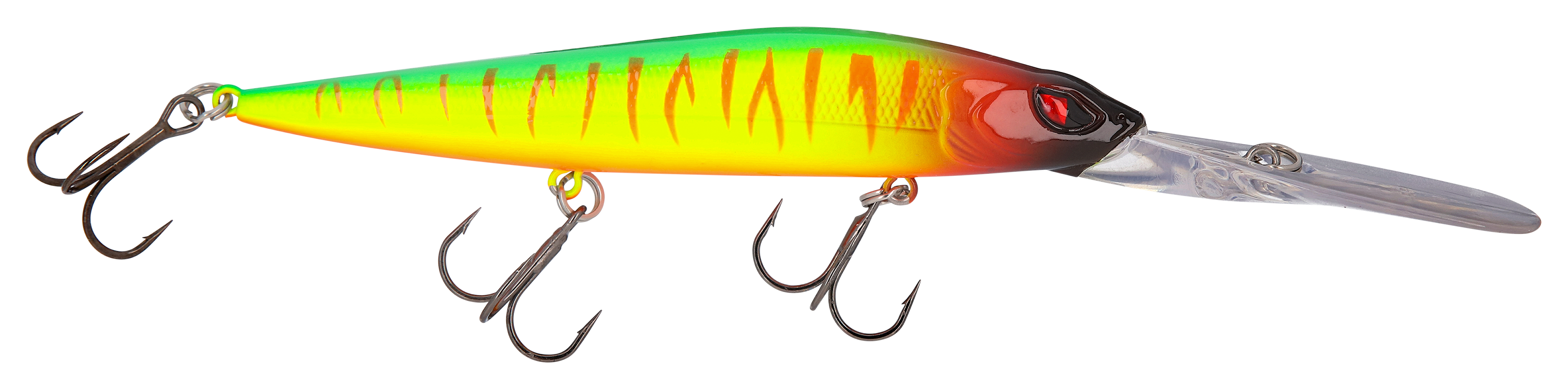 Image of Bass Pro Shops XPS Mean Eye Walleye Series Deep-Running Minnow - 4-1/2″ - Sick Perch