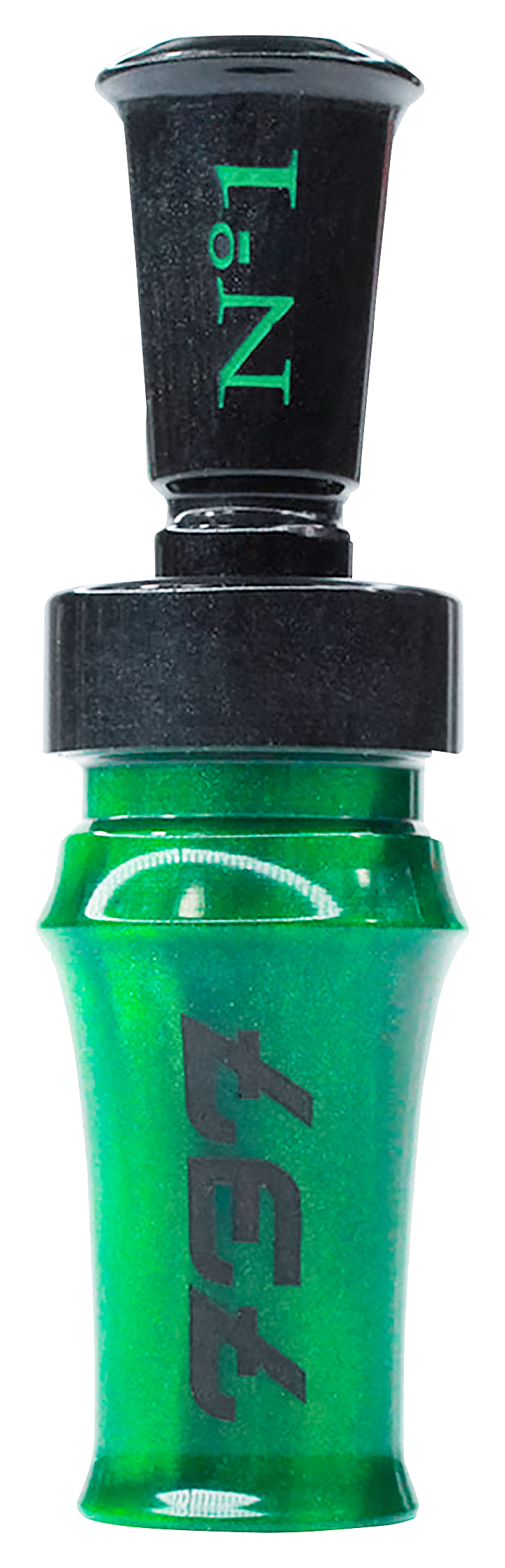 737 Duck Calls No.1 Acrylic Duck Call - Green/Black/Green - 737