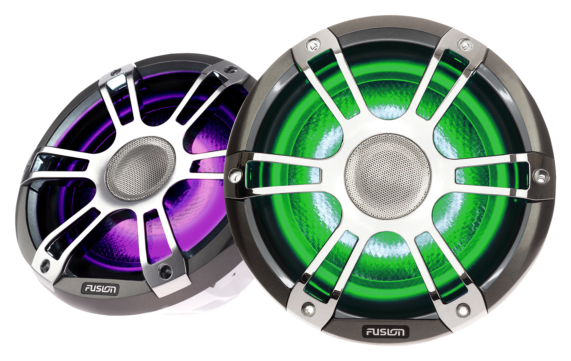 Fusion Signature Series 3 6.5 230W Coaxial Classic Marine Speakers with 