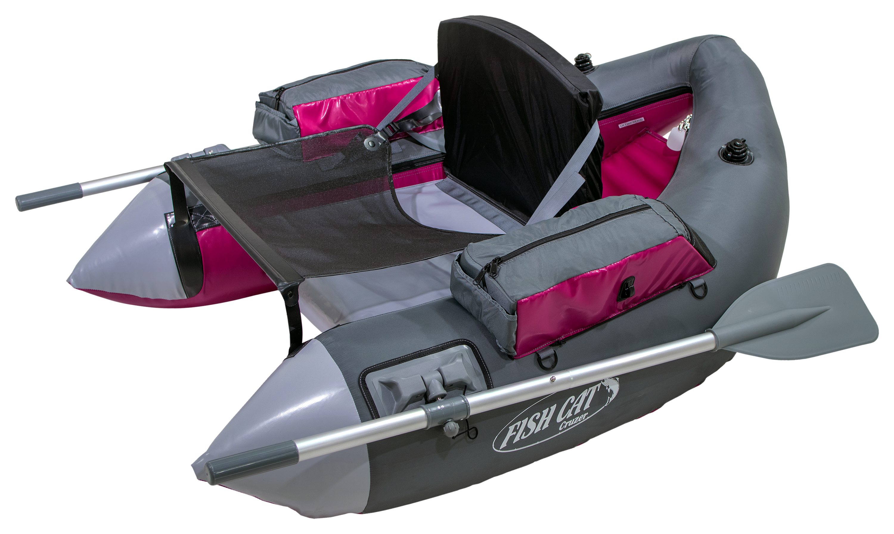 Outcast Fish Cat Cruzer Float Tube - Cranberry