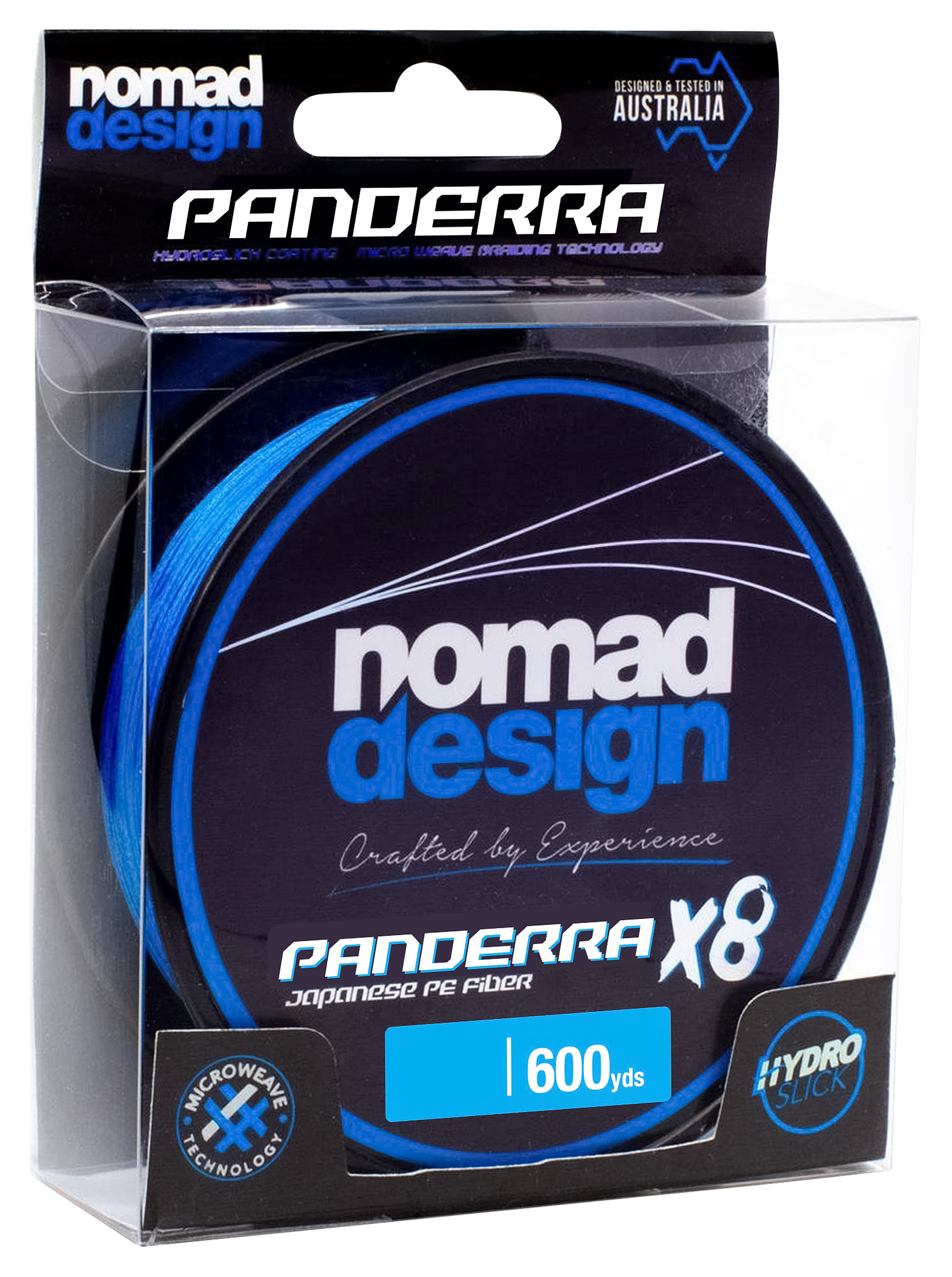 Nomad Design Panderra Braid - Cyan Blue - 600 Yards - 100-lb. Test