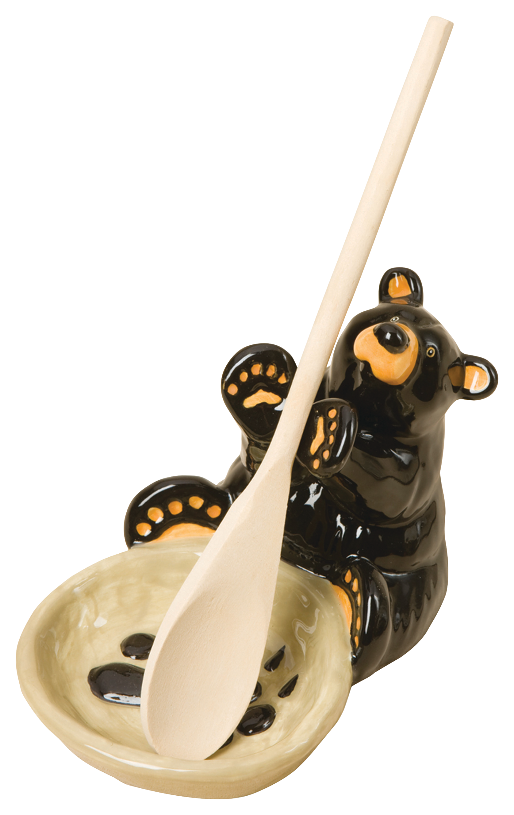 Big Sky Carvers Bear Spoon Holder