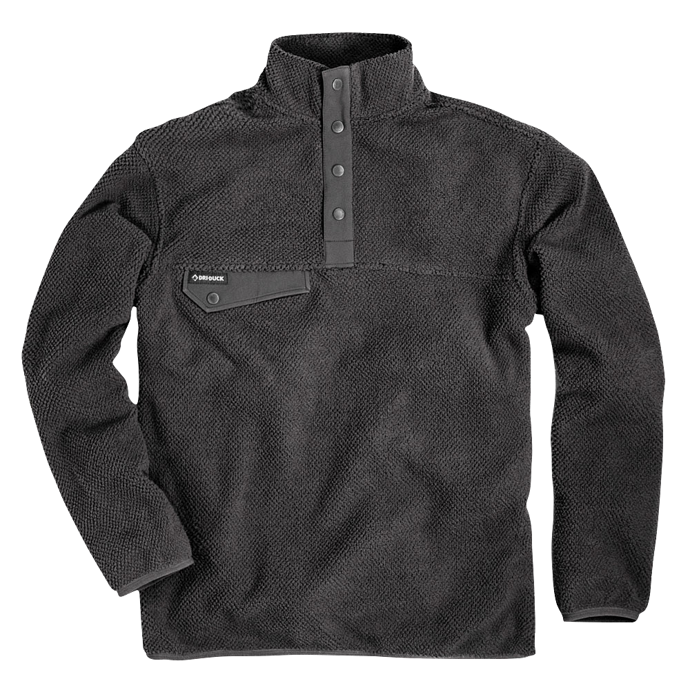 Dri-Duck Dri-Duck Brooks Long-Sleeve Pullover for Men - Charcoal - $74.99 at Cabela's Program