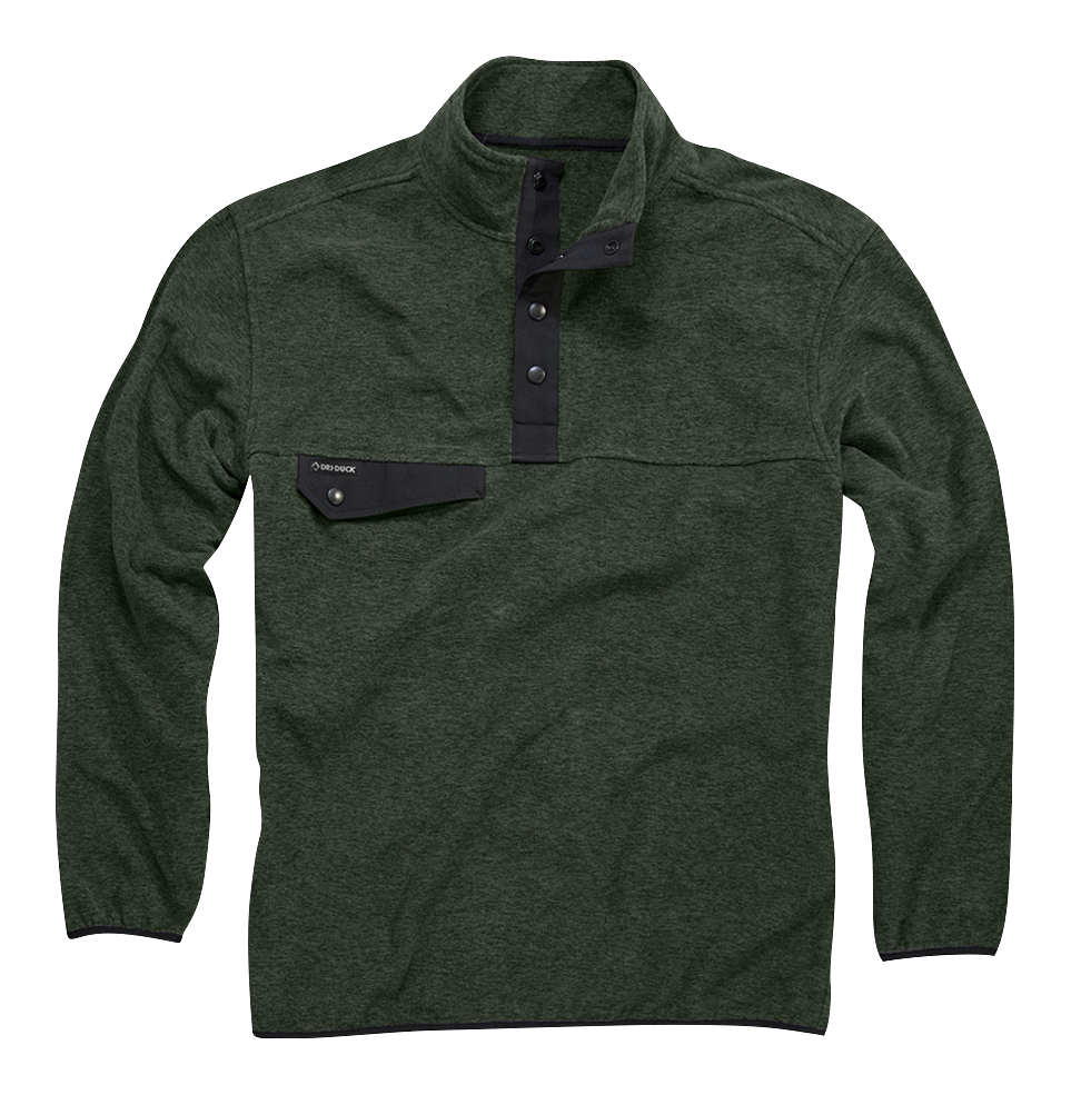 Dri-Duck Dri-Duck Denali Quarter-Snap Long-Sleeve Pullover for Men - Fatigue - $74.99 at Cabela's Program