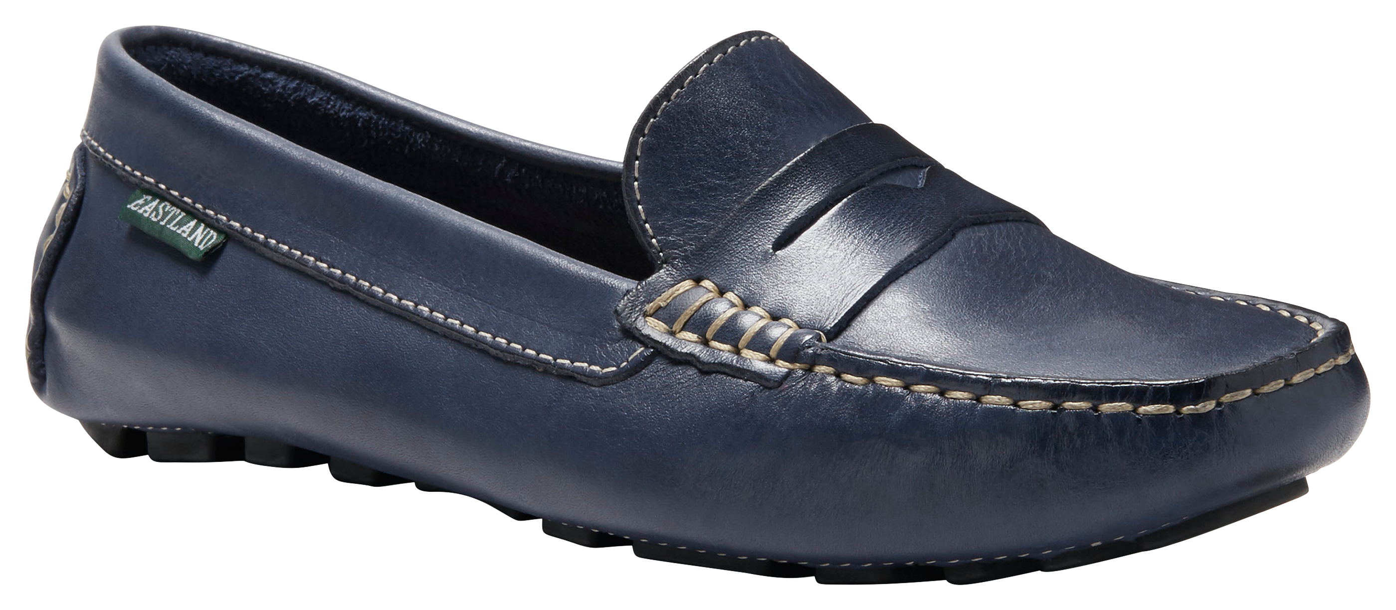 Eastland Patricia Penny Loafer Driving Moc for Ladies - Navy - 8M