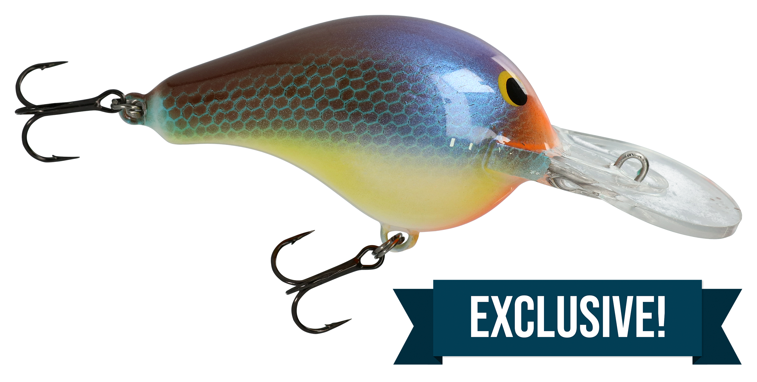 Bagley Diving B1 Crankbait - Bone Belly Gill