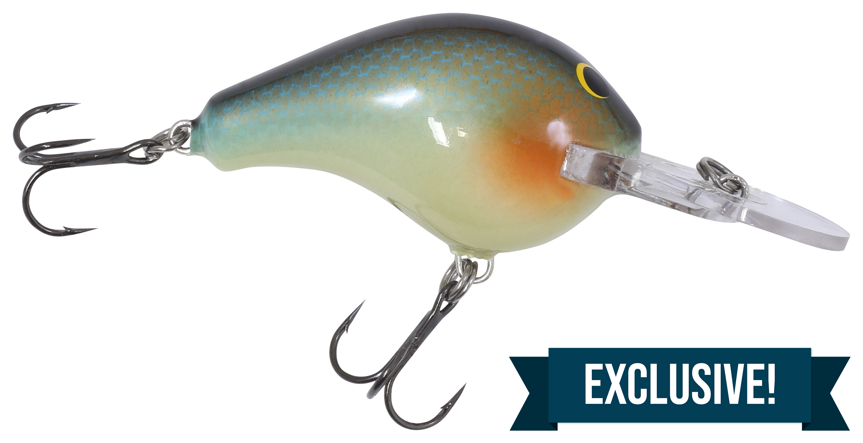 Bagley Diving B1 Crankbait - Injured Shad