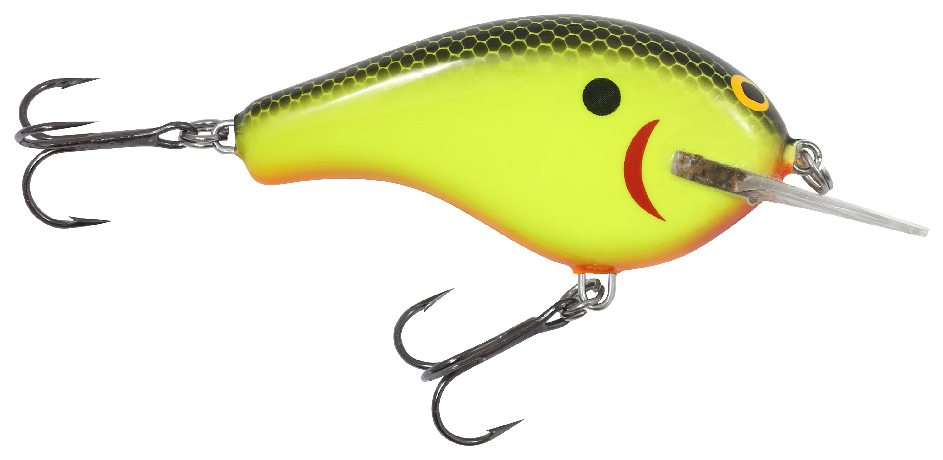 Bagley Flat Balsa B2 Squarebill Crankbait - Chartreuse Shad
