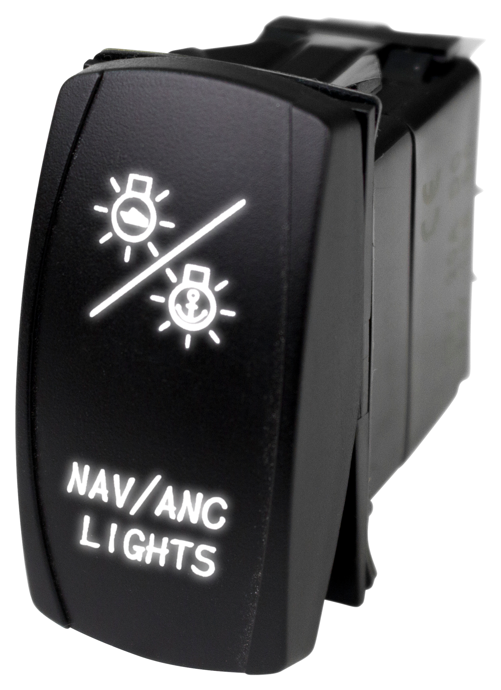 Image of Marine Sport Lighting Nav/Anc Lights LED Rocker Switch - White LED