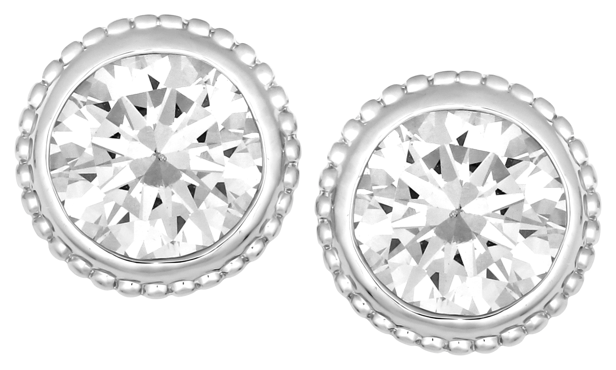 Montana Silversmiths Forever Clear Post Earrings