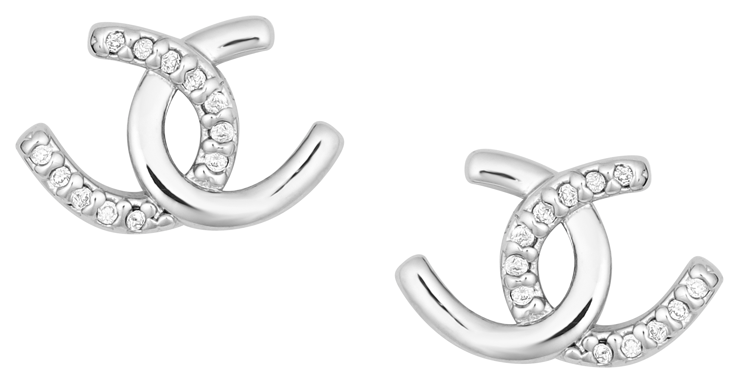 Montana Silversmiths Horseshoe Happiness Post Earrings