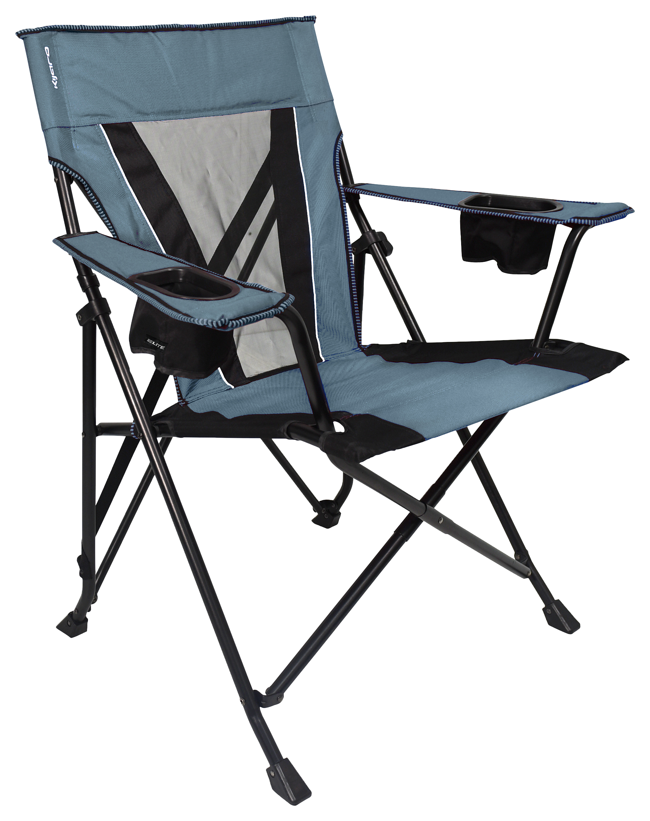 Kijaro Elite Dual Lock  XXL Camp Chair - Hallett Peak Gray