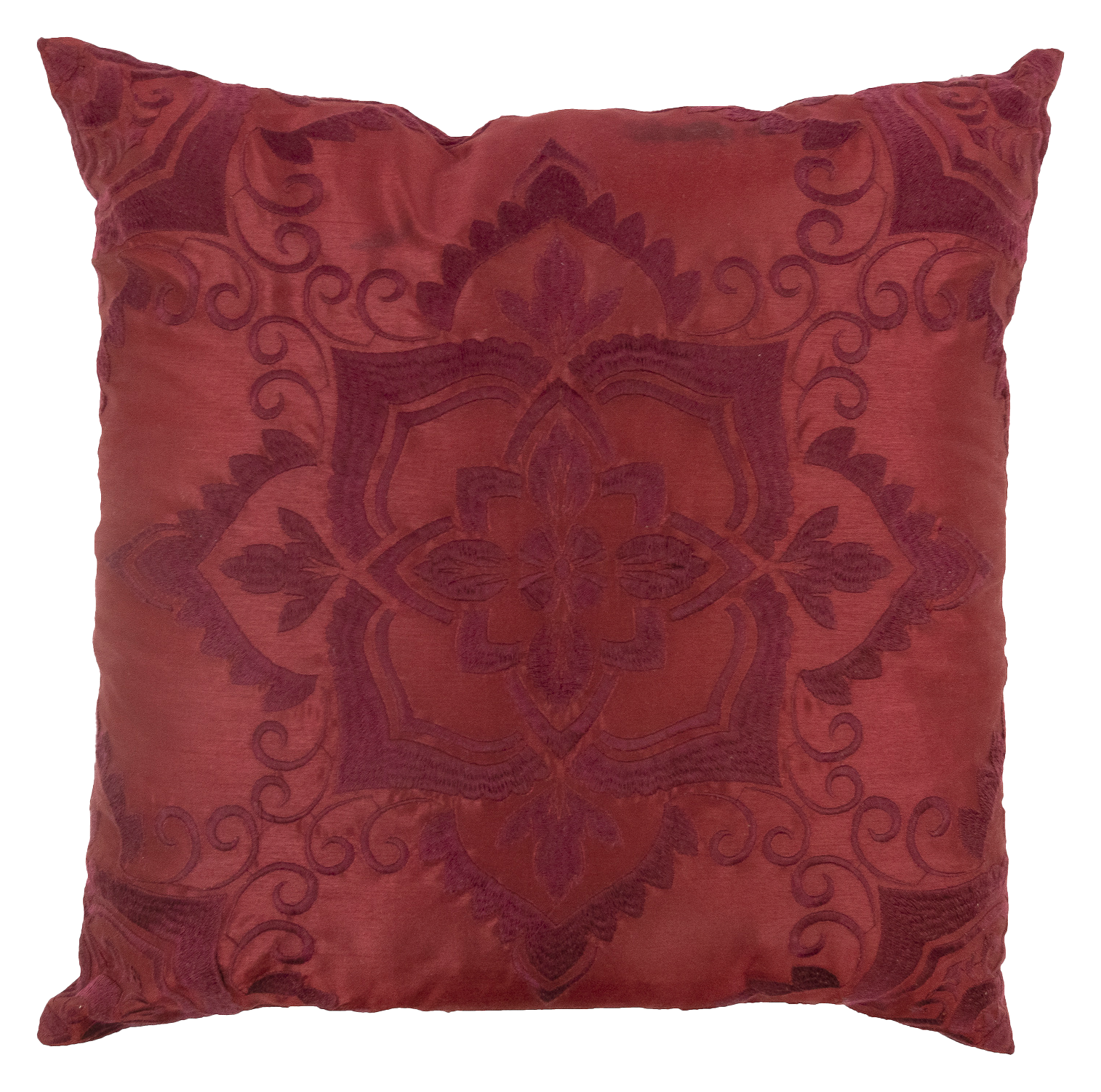 Donna Sharp Spice Postage Stamp Ultra Comfort Bedding Collection Decorative Pillow