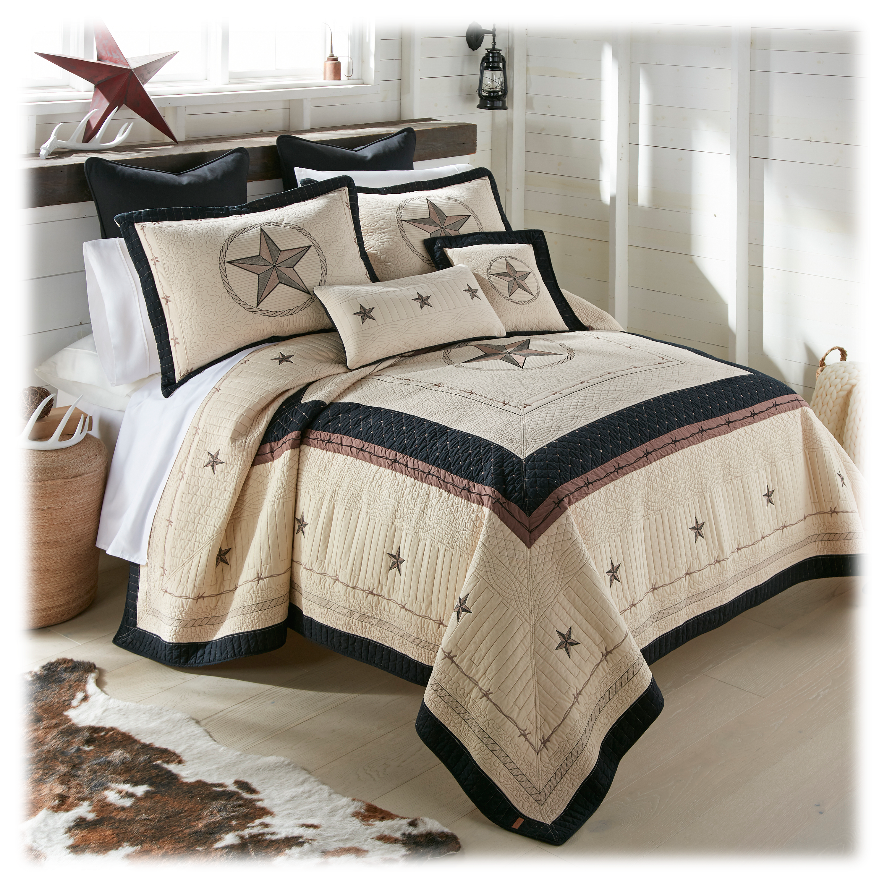 Donna Sharp Texas Pride Cotton Quilt - Full/Queen